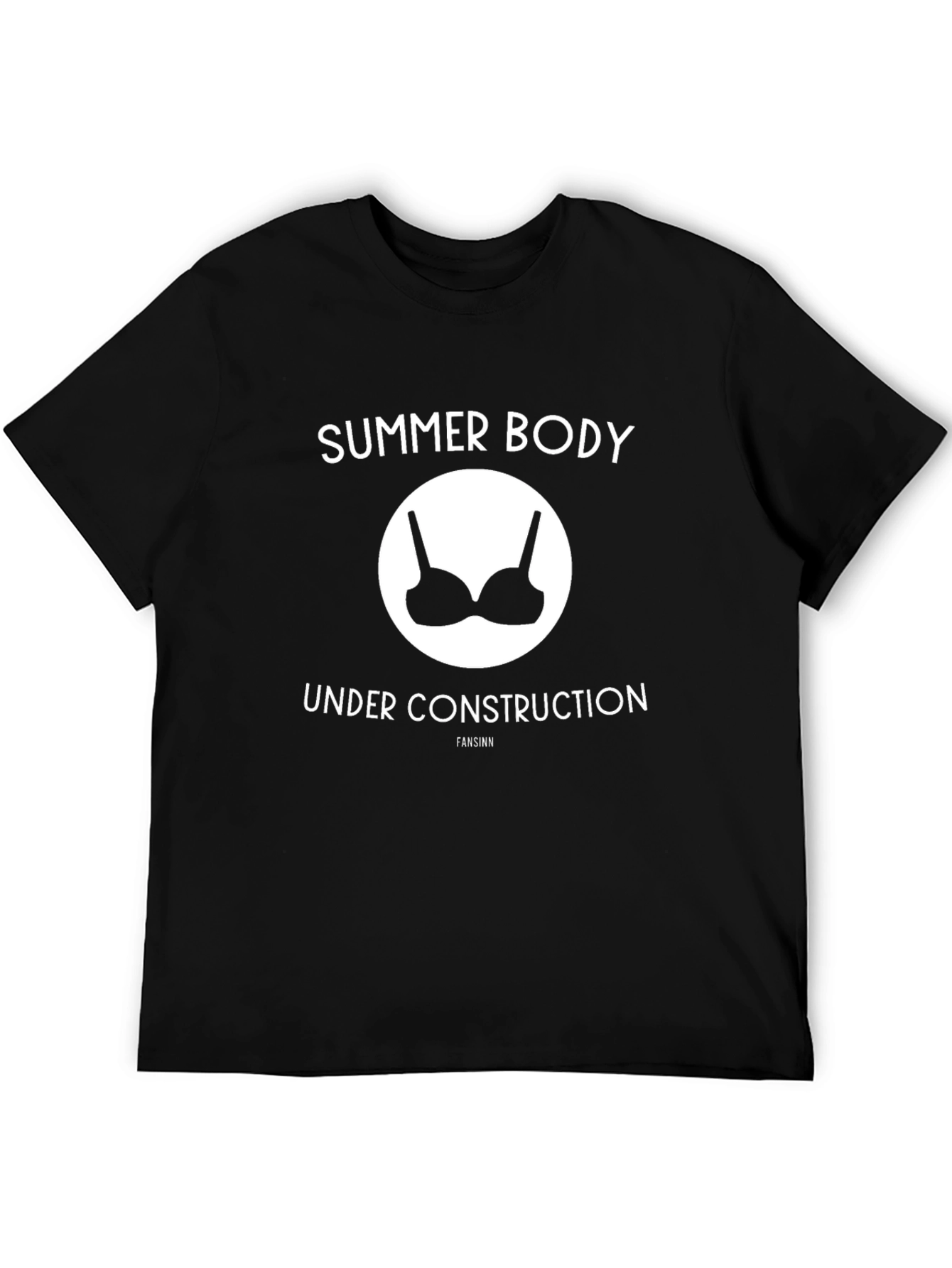 Summer Body Under Construction Graphic T-Shirt