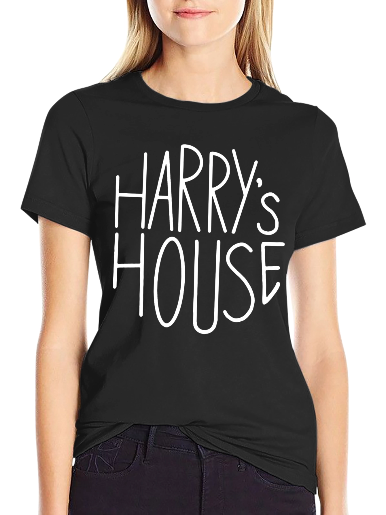 Harrys House Graphic Tee - Unisex Black T-Shirt