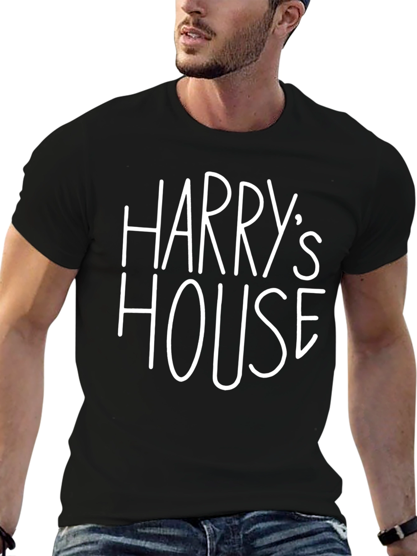 Harrys House Graphic Tee - Unisex Black T-Shirt