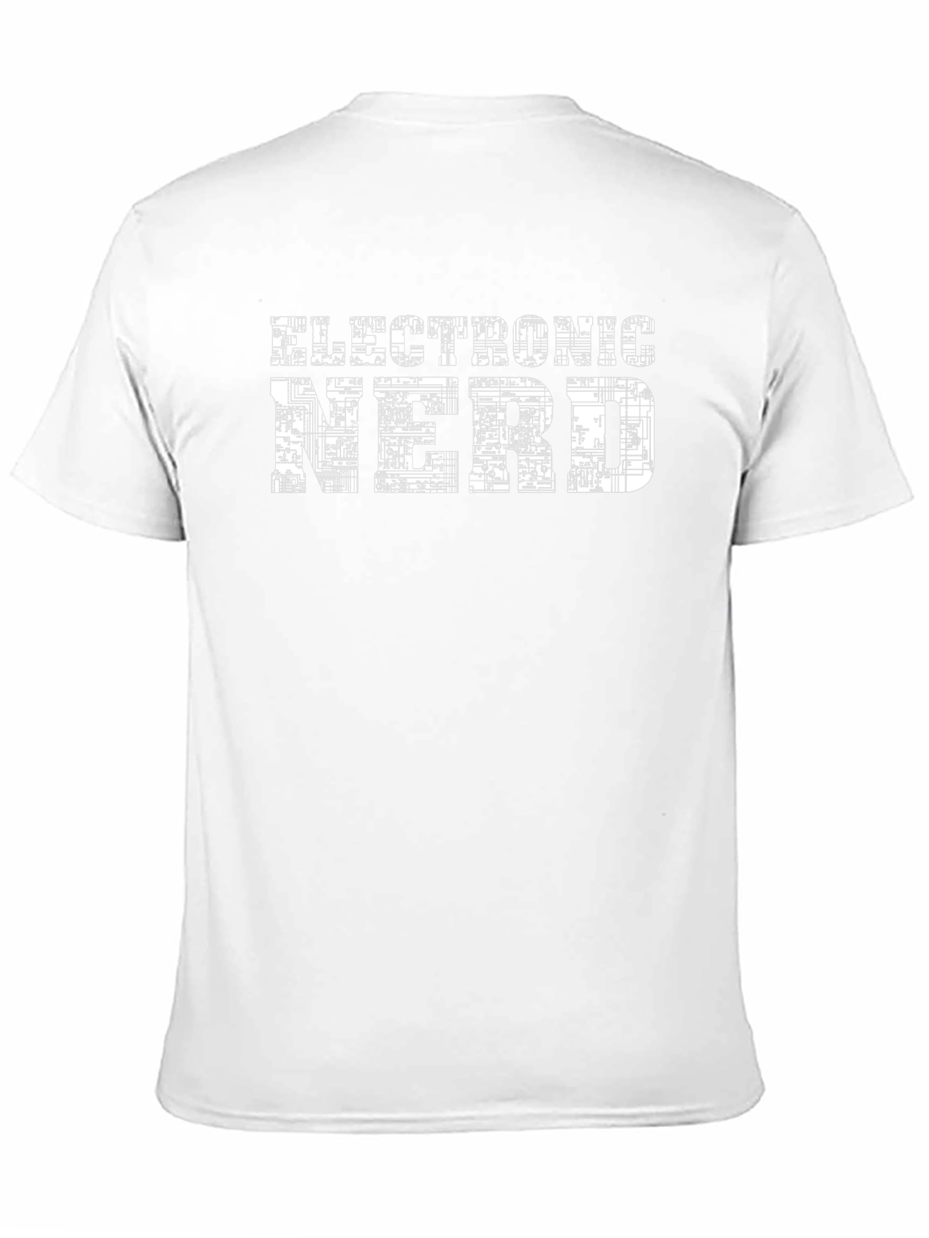 Electronic Nerd T-Shirt - Circuit Board Design
