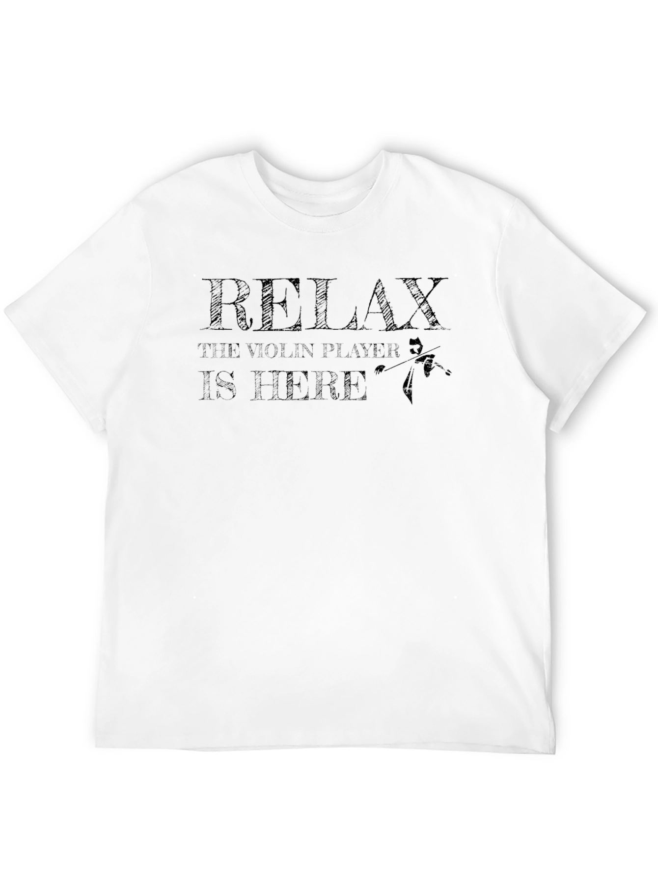 Relax Violin Player T-Shirt