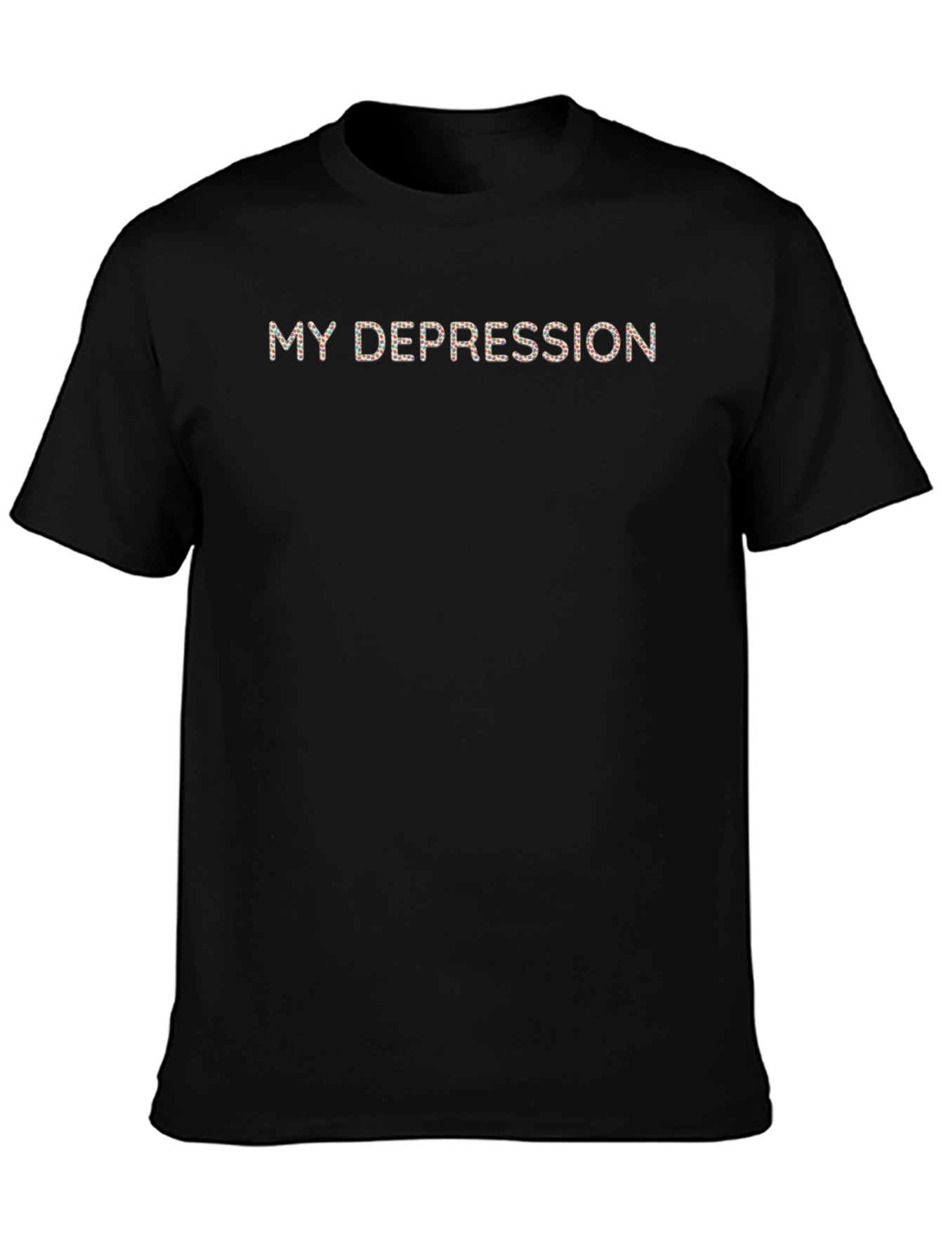 My Depression Graphic Print Tee