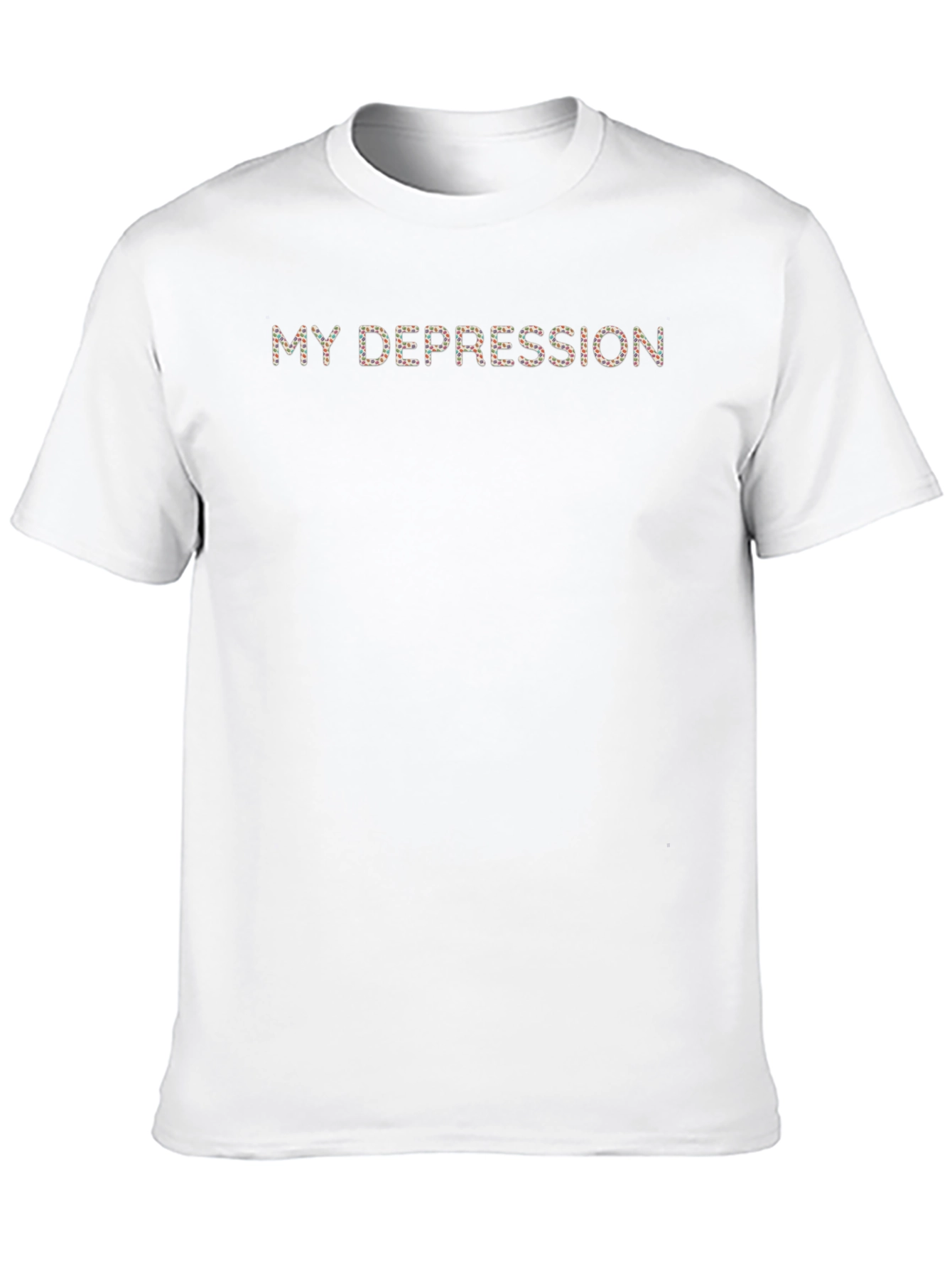 My Depression Graphic Print Tee