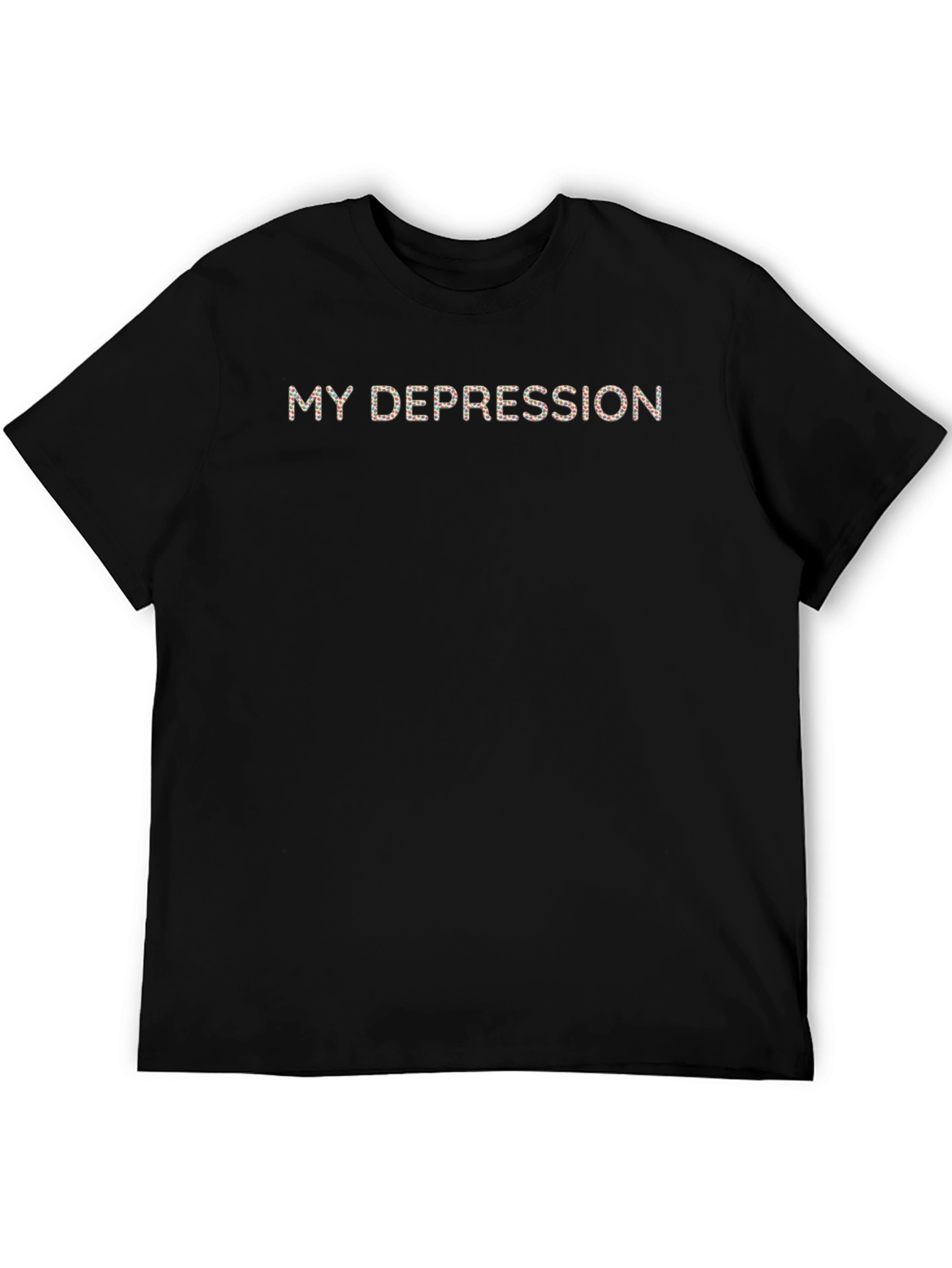 My Depression Graphic Print Tee