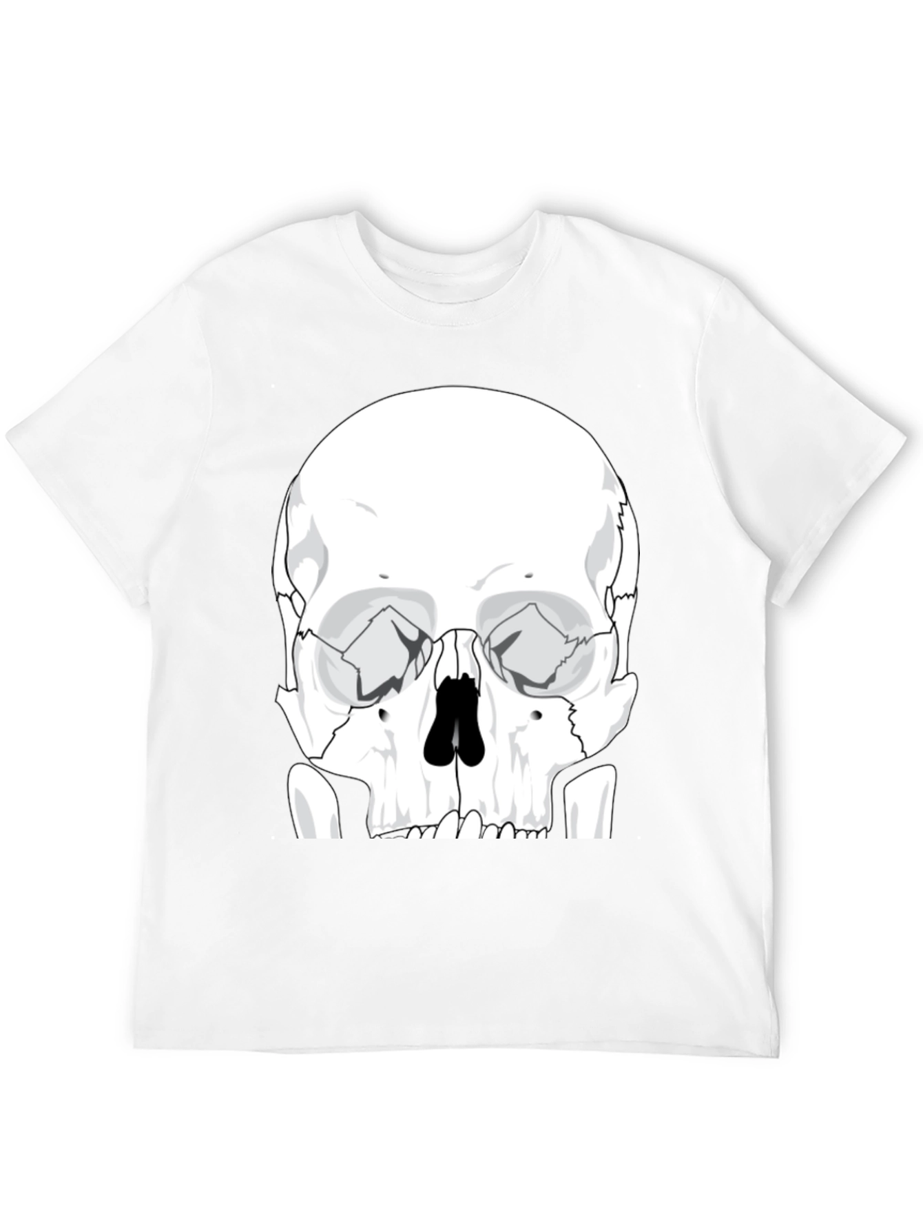 Skull Graphic Black T-Shirt