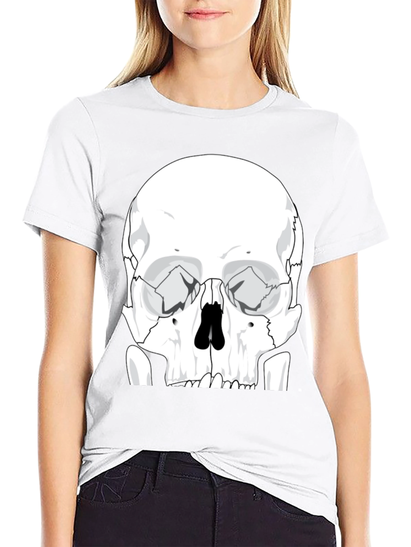 Skull Graphic Black T-Shirt