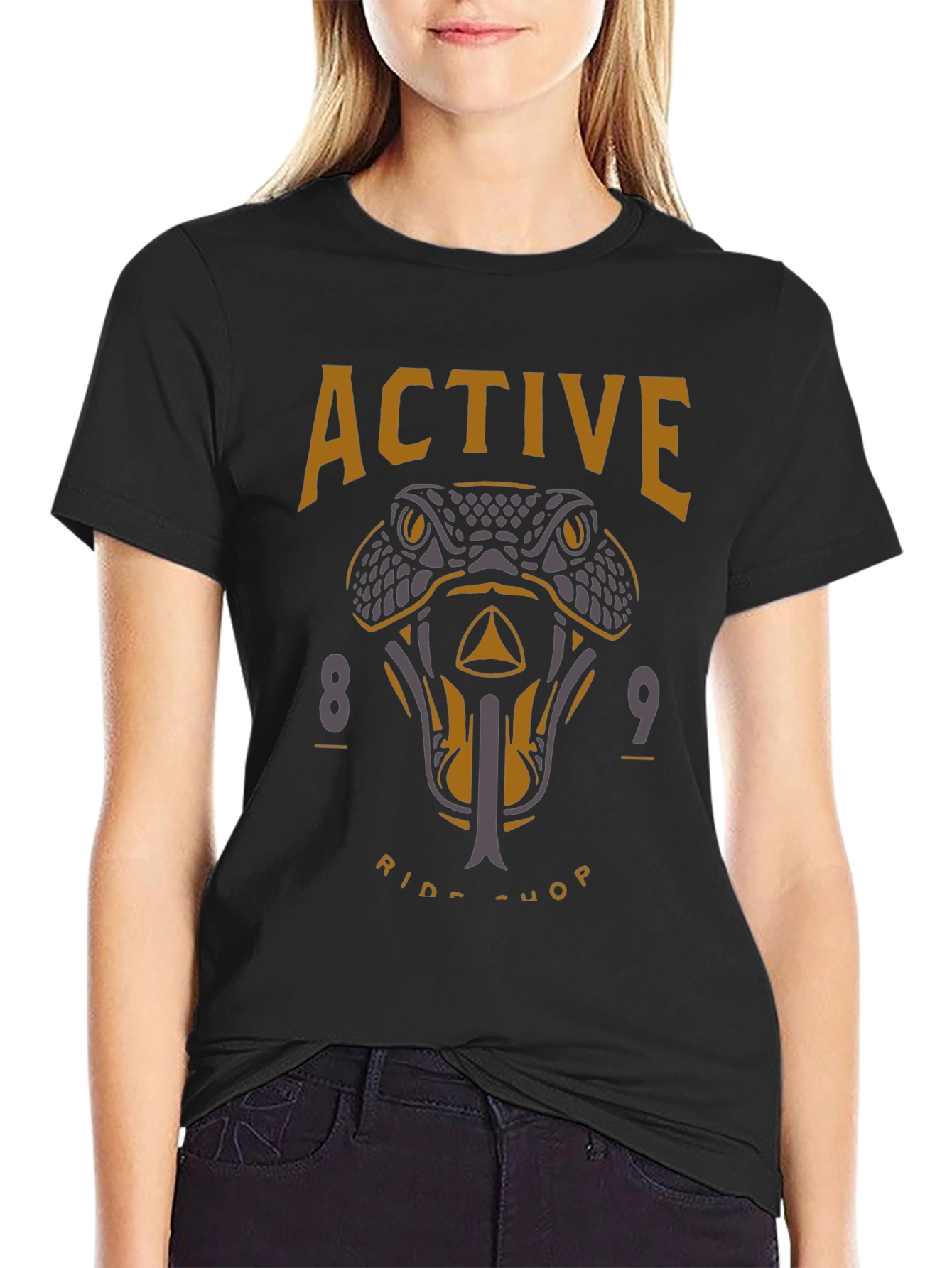Active Ride Shop Snake Graphic Tee