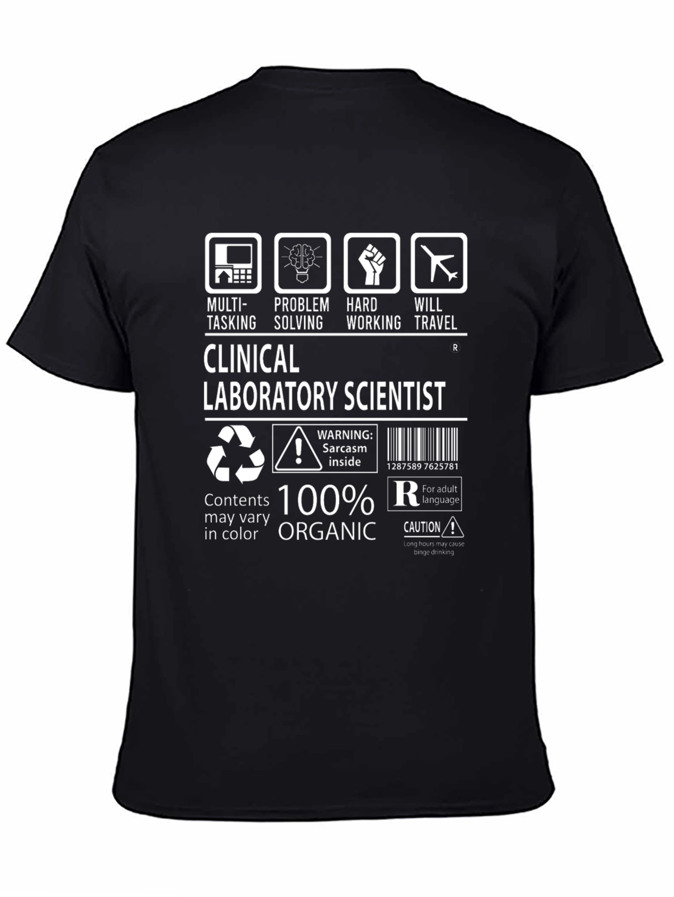 Clinical Laboratory Scientist Graphic T-Shirt