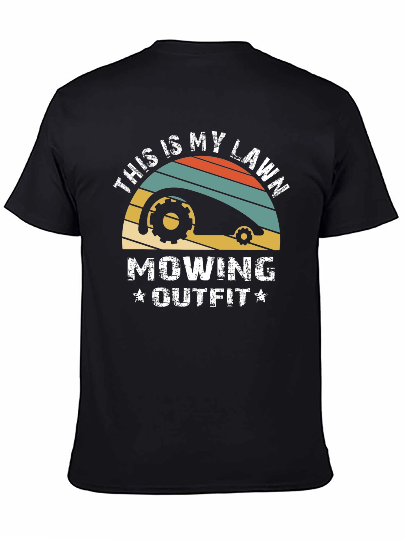 Lawn Mowing Outfit T-Shirt: Perfect for Gardening Enthusiasts