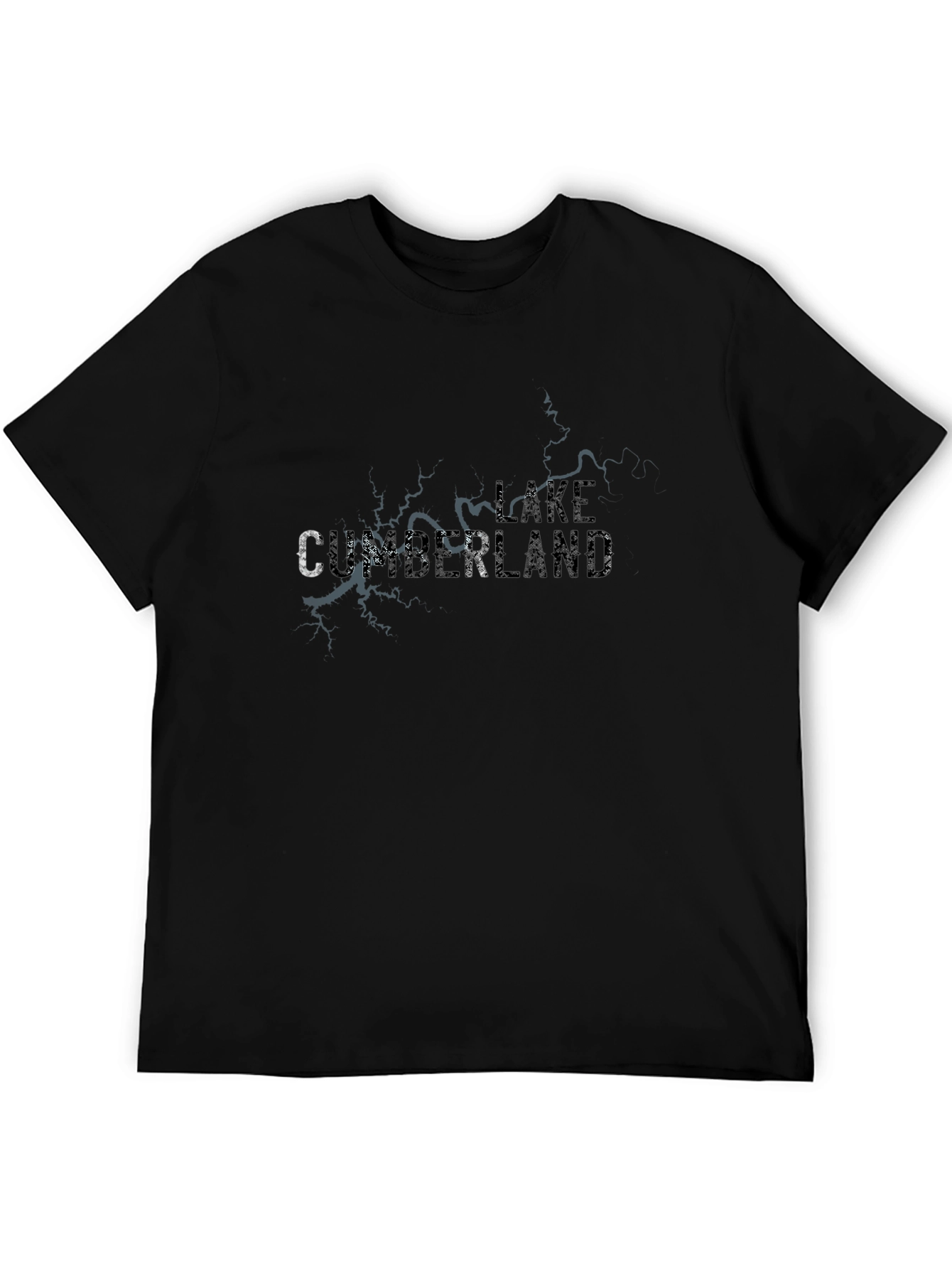 Lake Cumberland T-Shirt - Black Graphic Tee