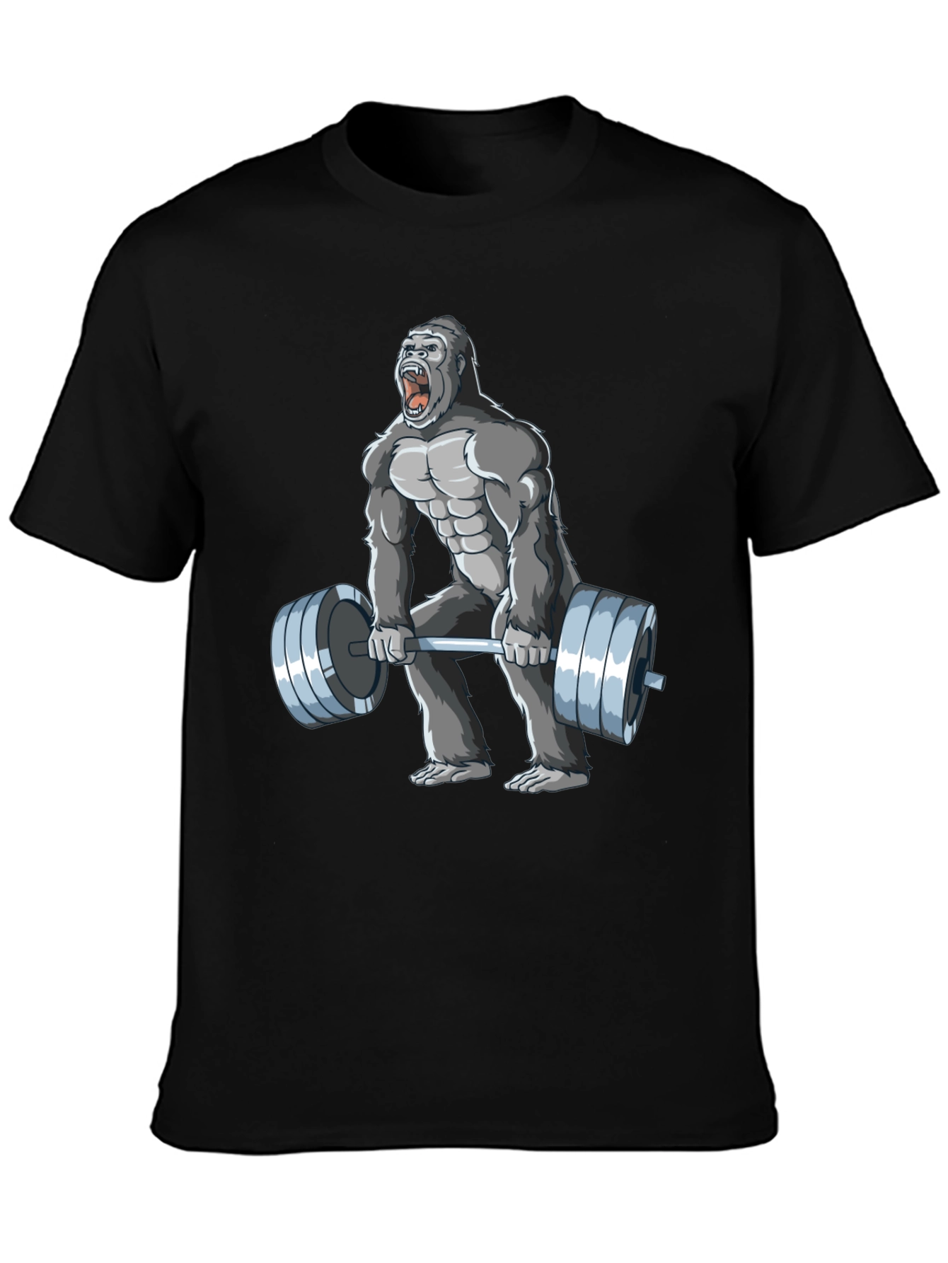 Gorilla Gym T-Shirt - Black