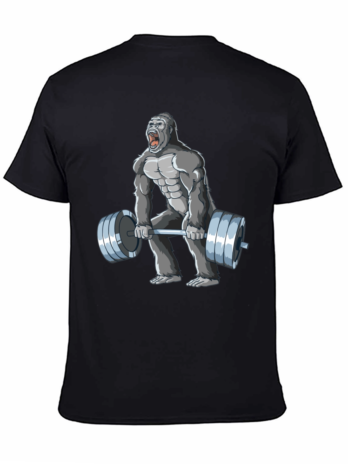 Gorilla Gym T-Shirt - Black