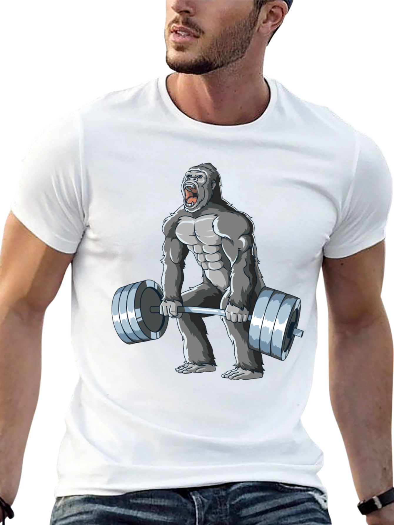 Gorilla Gym T-Shirt - Black