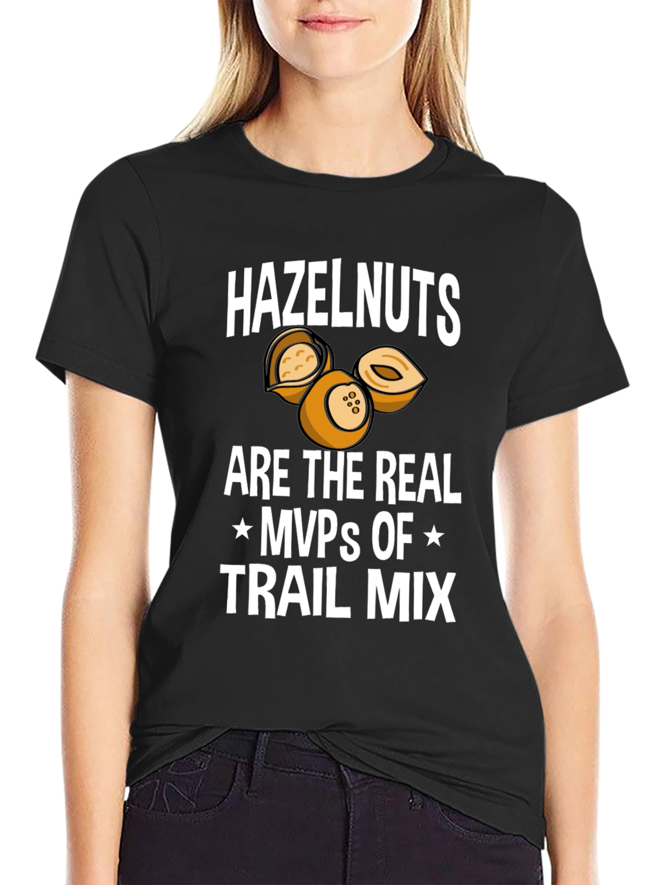 Funny Hazelnut Trail Mix MVP Graphic T-Shirt