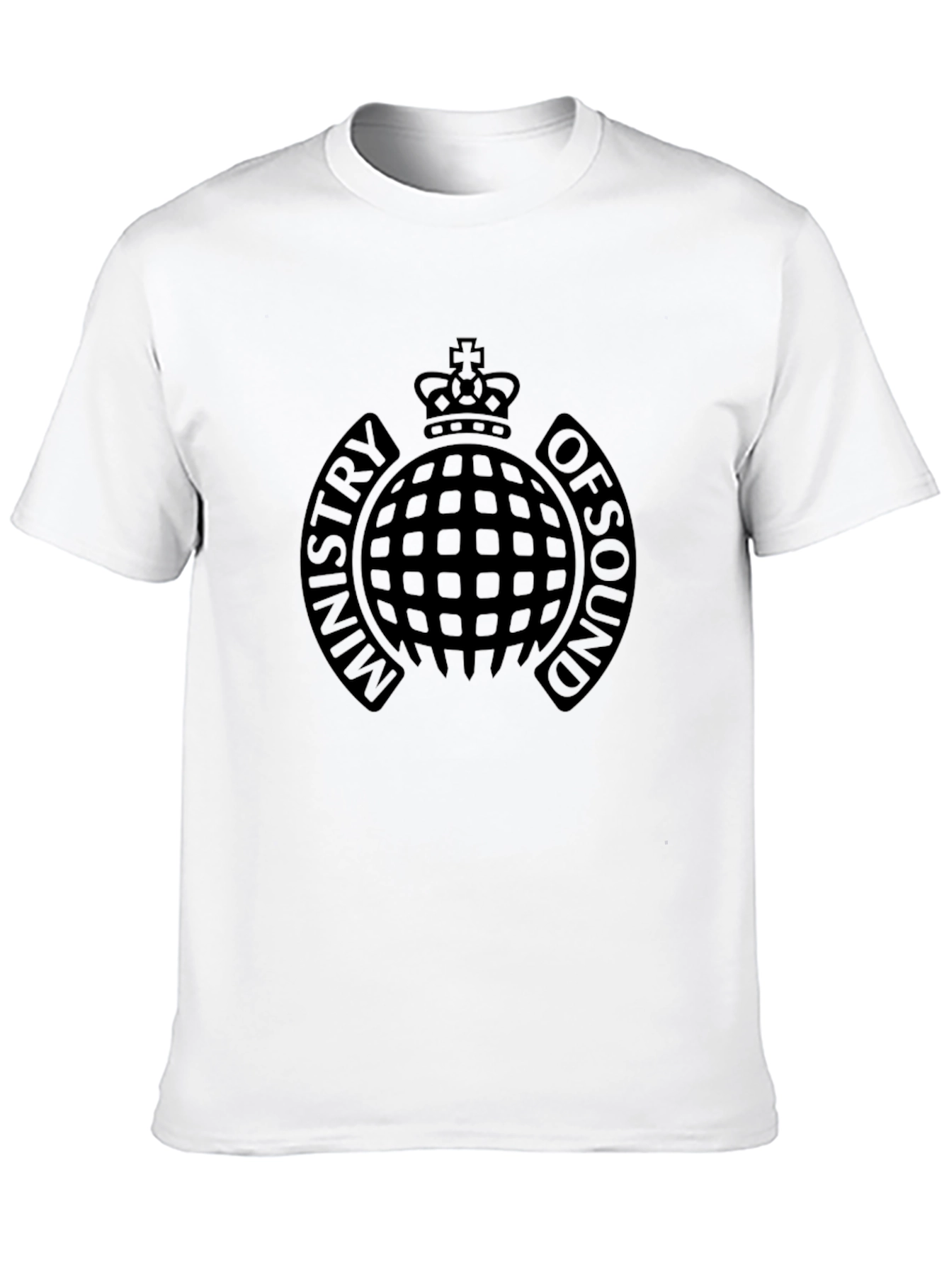 Ministry of Sound Black Graphic T-Shirt