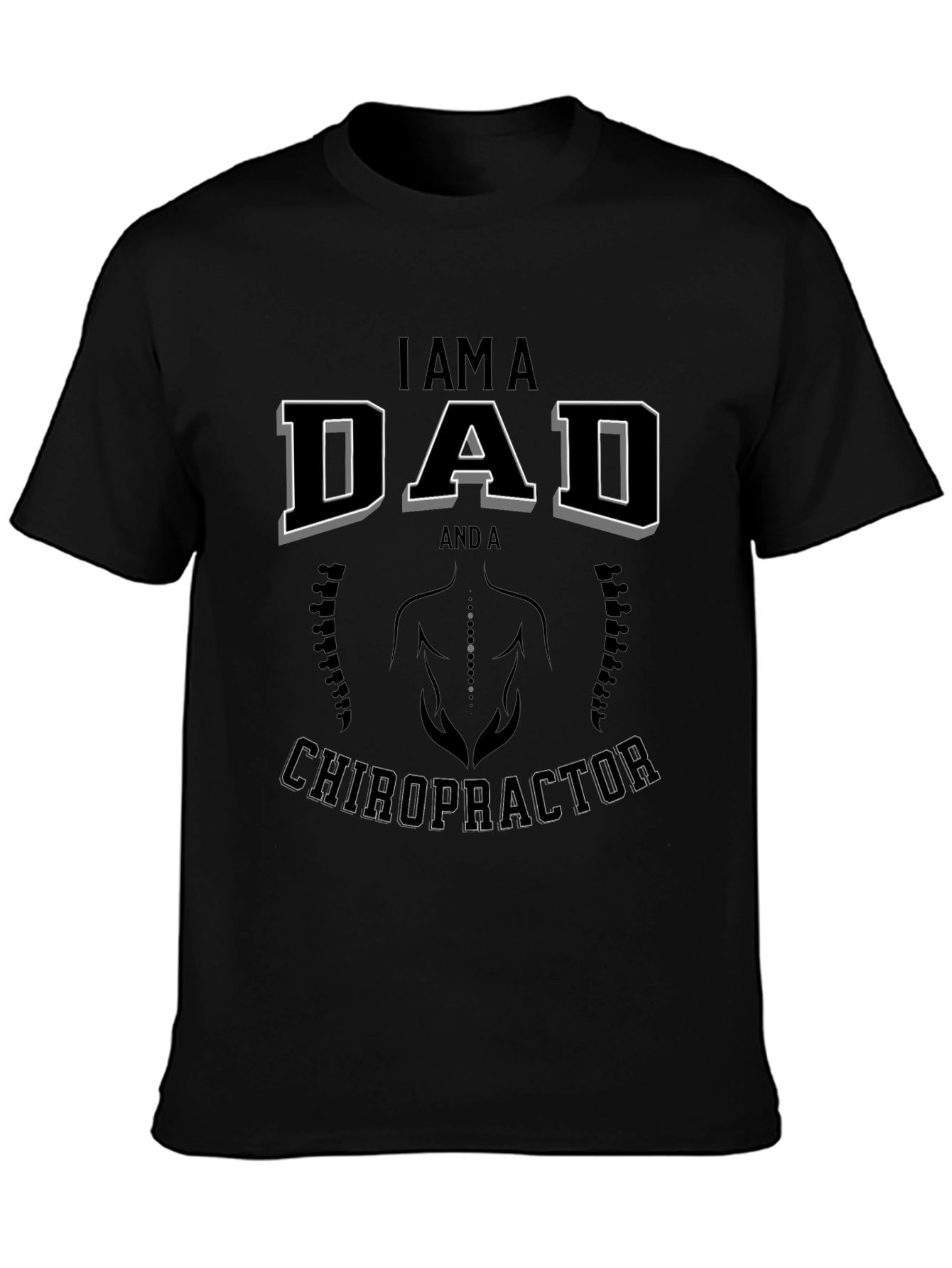 Dad Chiropractor Graphic T-Shirt