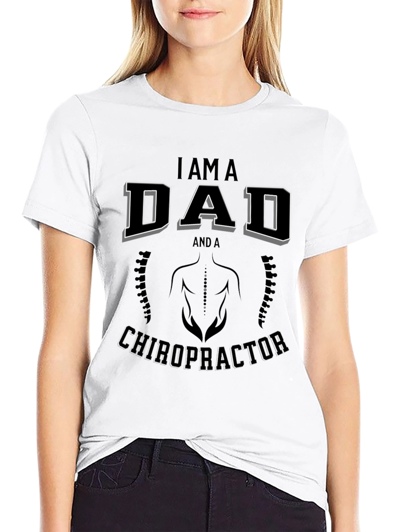 Dad Chiropractor Graphic T-Shirt