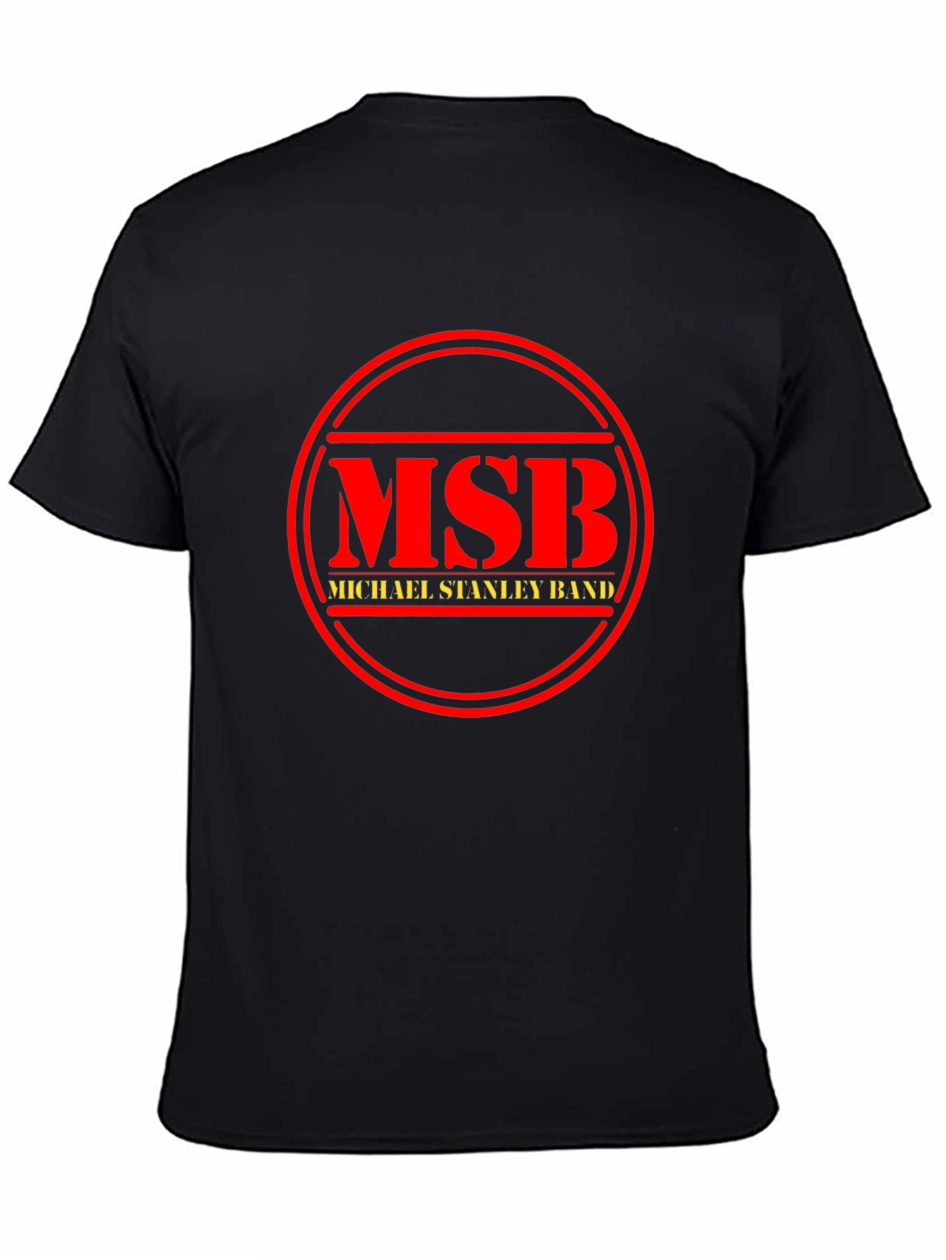 MSB Michael Stanley Band Black T-Shirt