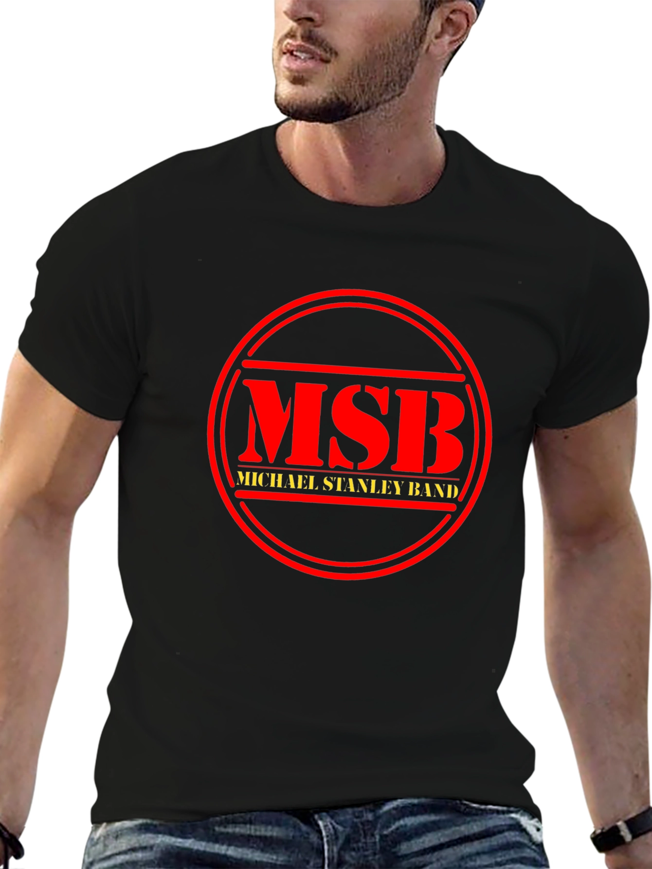 MSB Michael Stanley Band Black T-Shirt