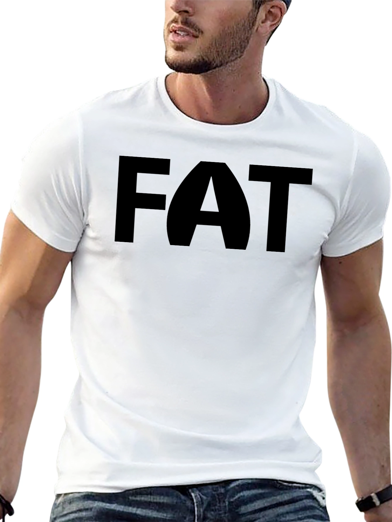 Bold FAT Graphic Tee - Classic Comfort
