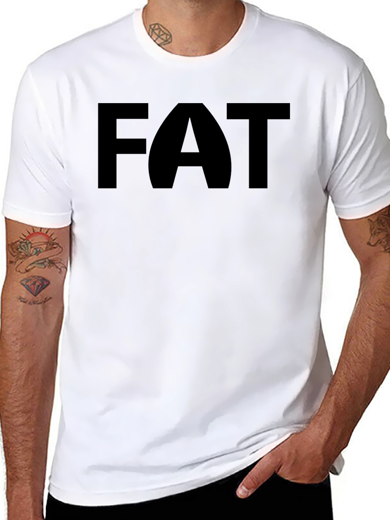 Bold FAT Graphic Tee - Classic Comfort