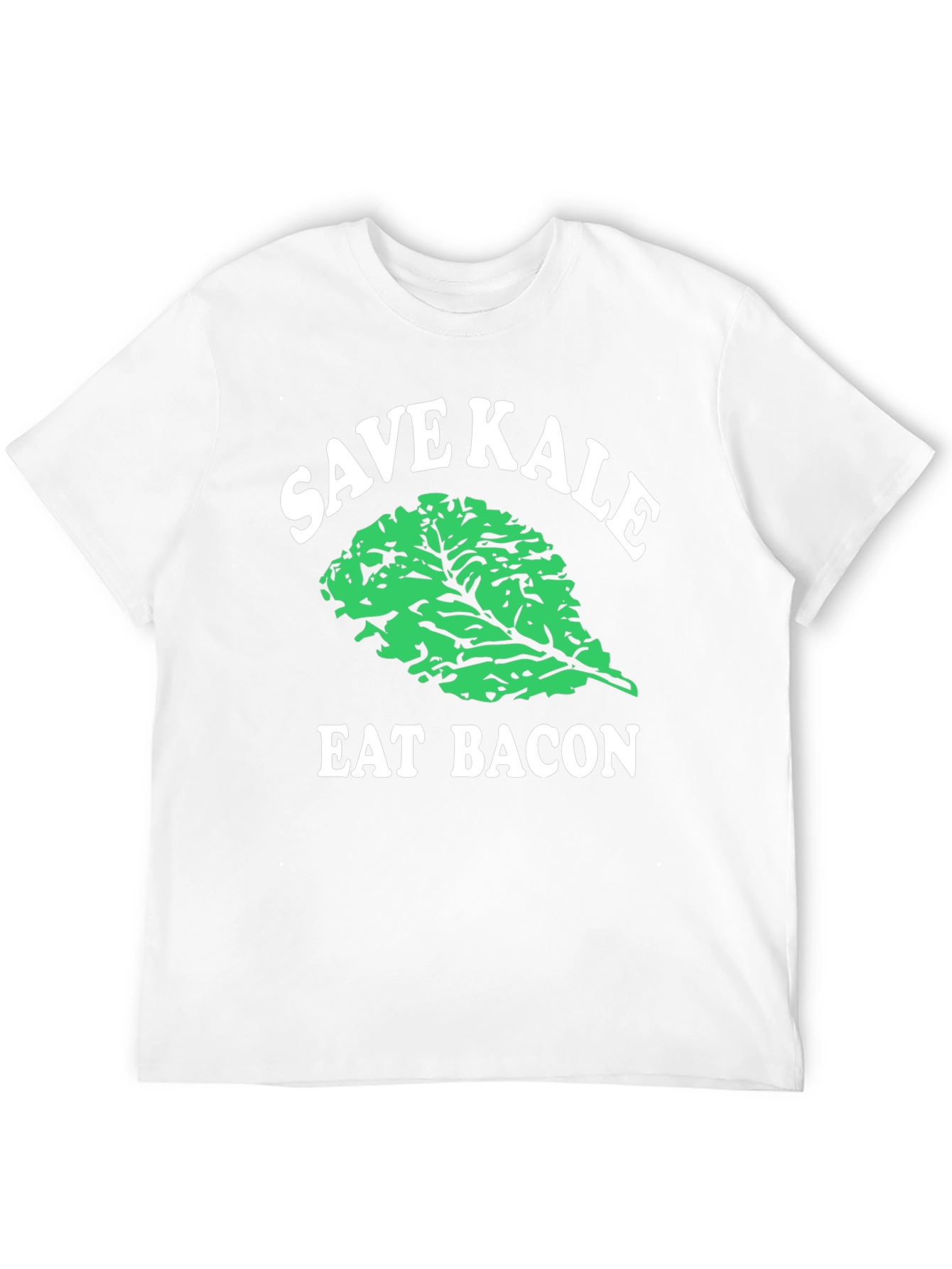 Save Kale Eat Bacon Graphic Tee