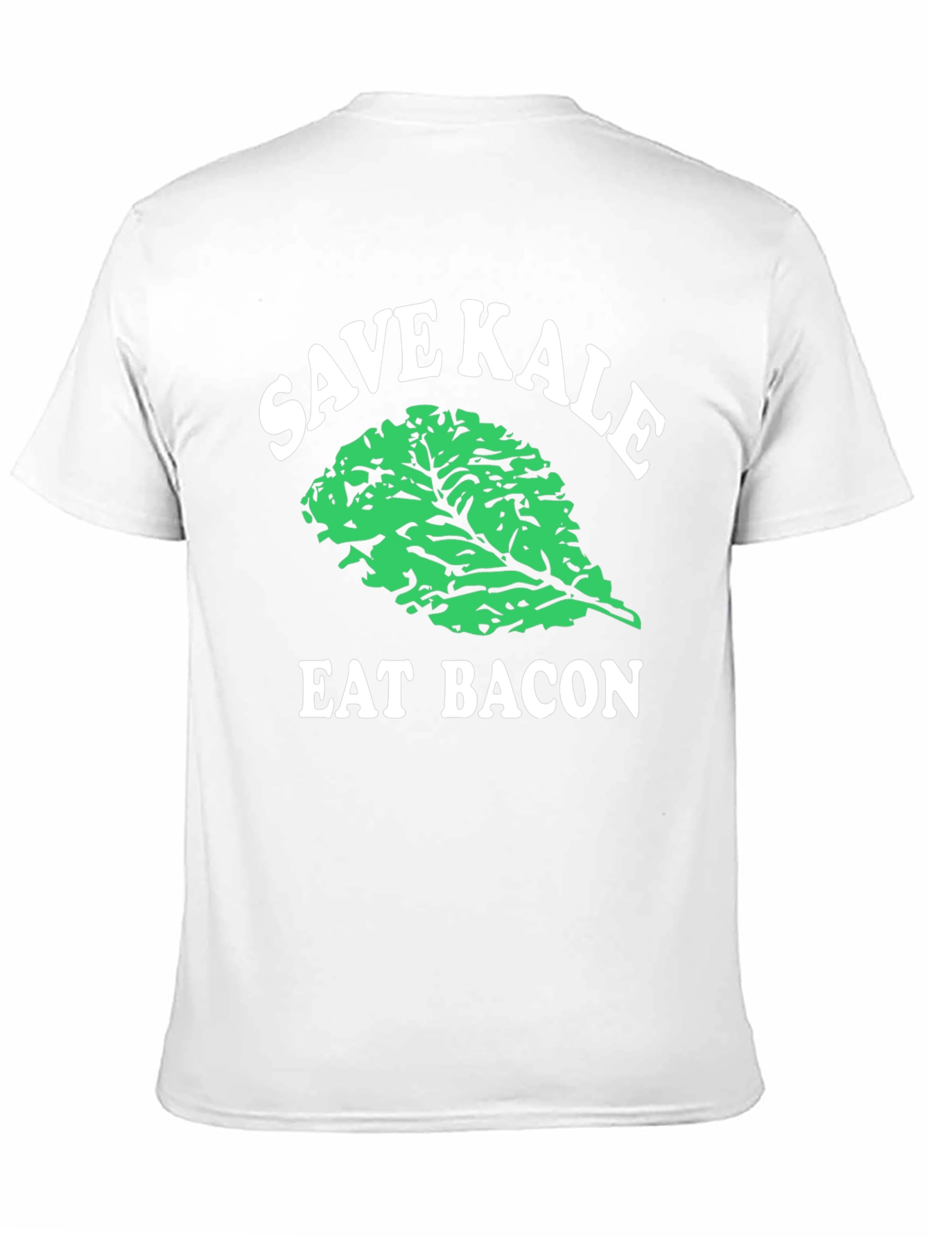 Save Kale Eat Bacon Graphic Tee