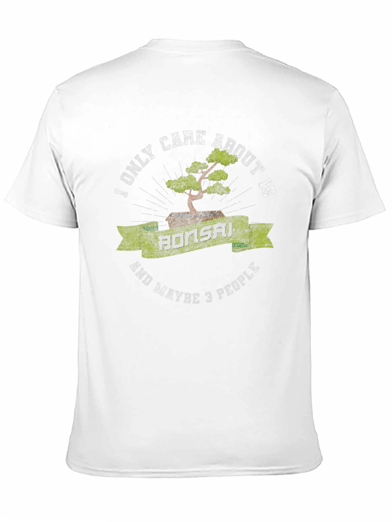 Bonsai and 3 People Graphic T-Shirt