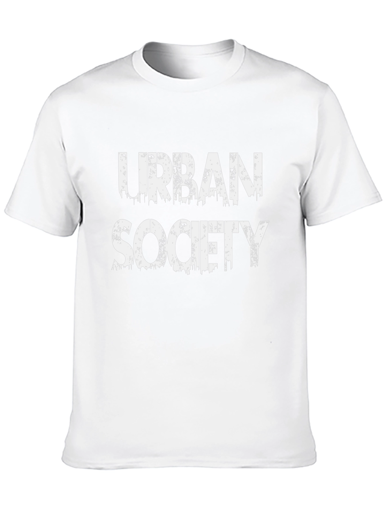 Urban Society Graphic Black T-Shirt