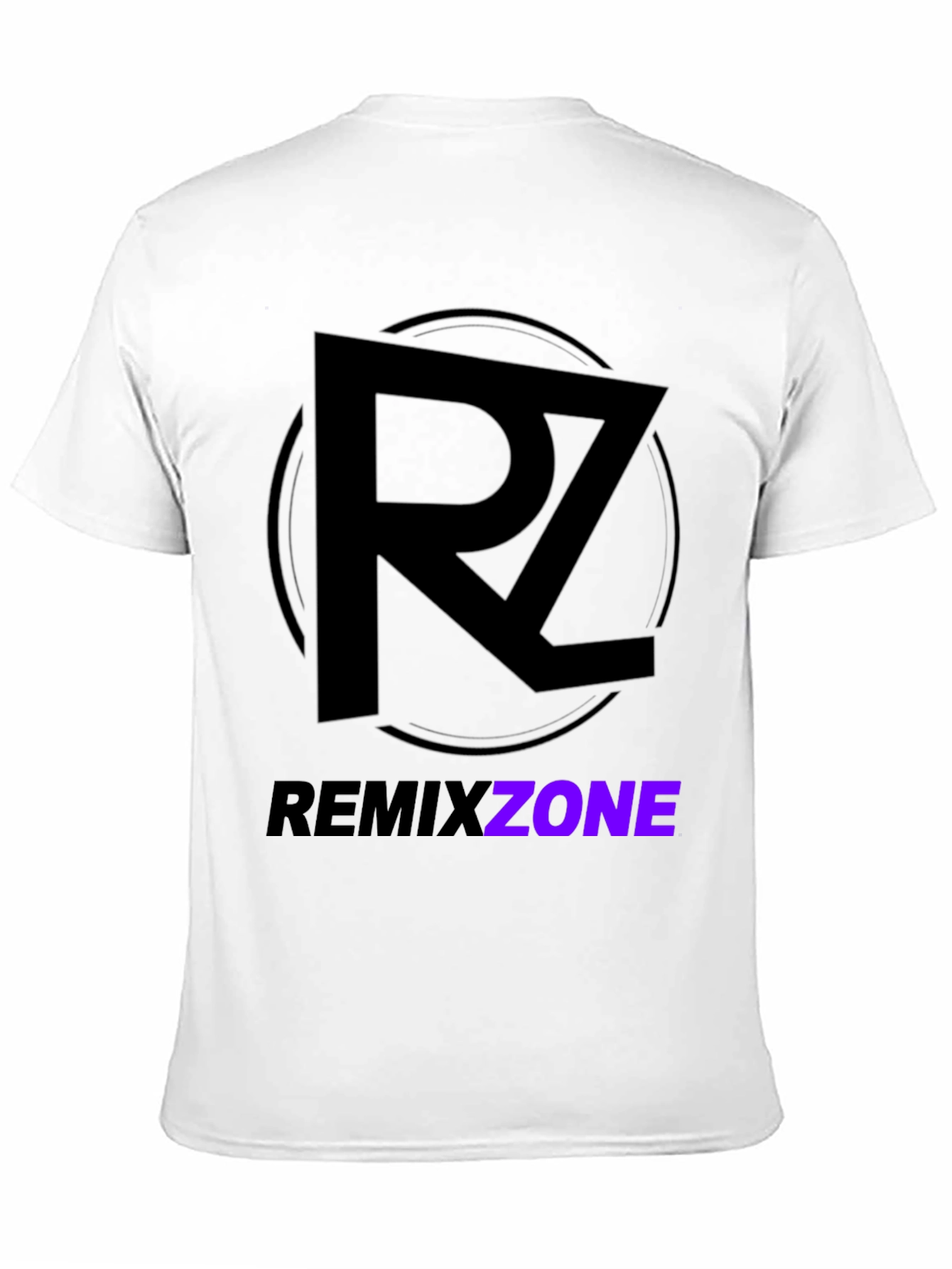 Remix Zone Black T-Shirt - Modern Graphic Tee