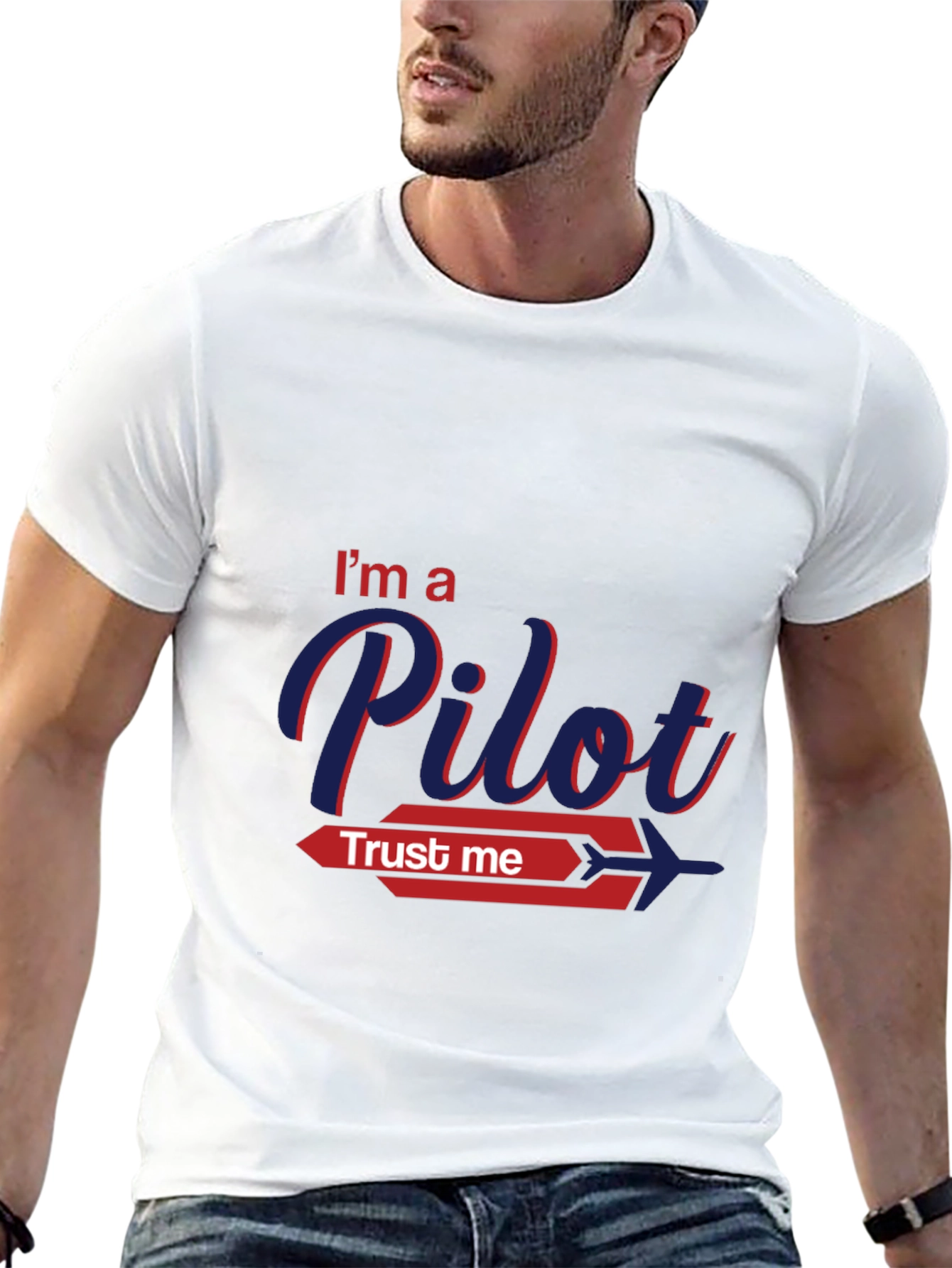 Im A Pilot Trust Me Graphic T-Shirt