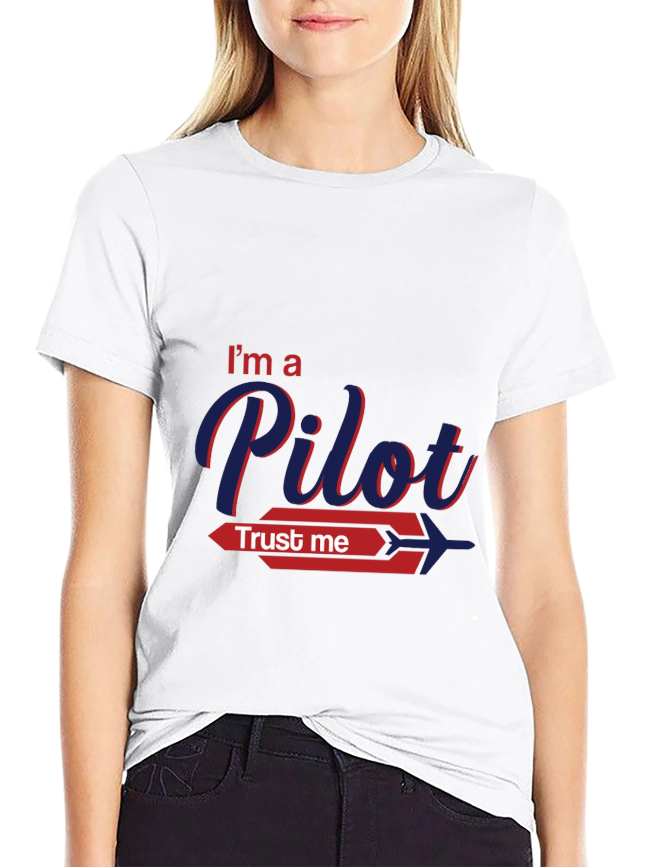 Im A Pilot Trust Me Graphic T-Shirt