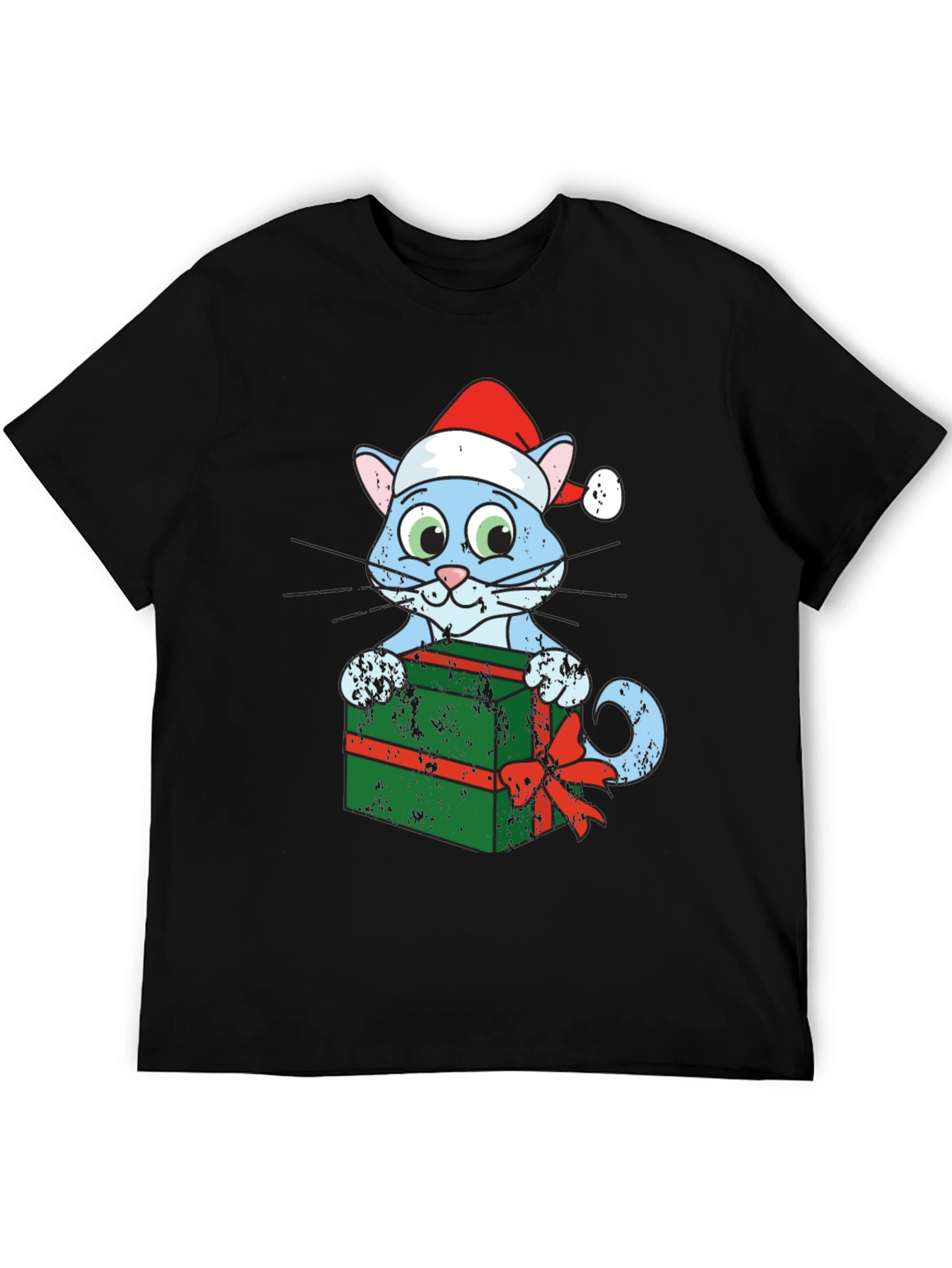 Festive Cat Gift T-Shirt