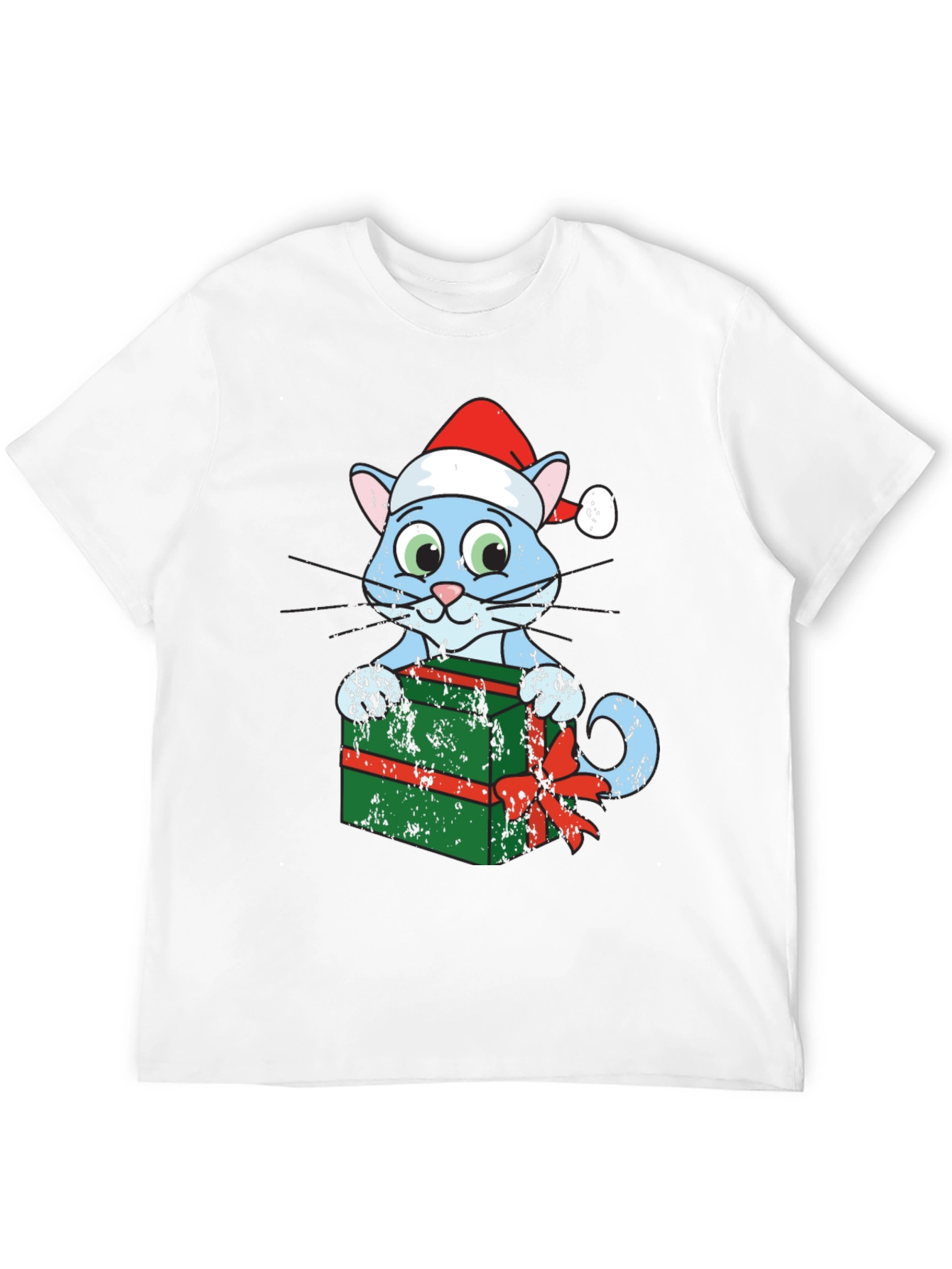 Festive Cat Gift T-Shirt