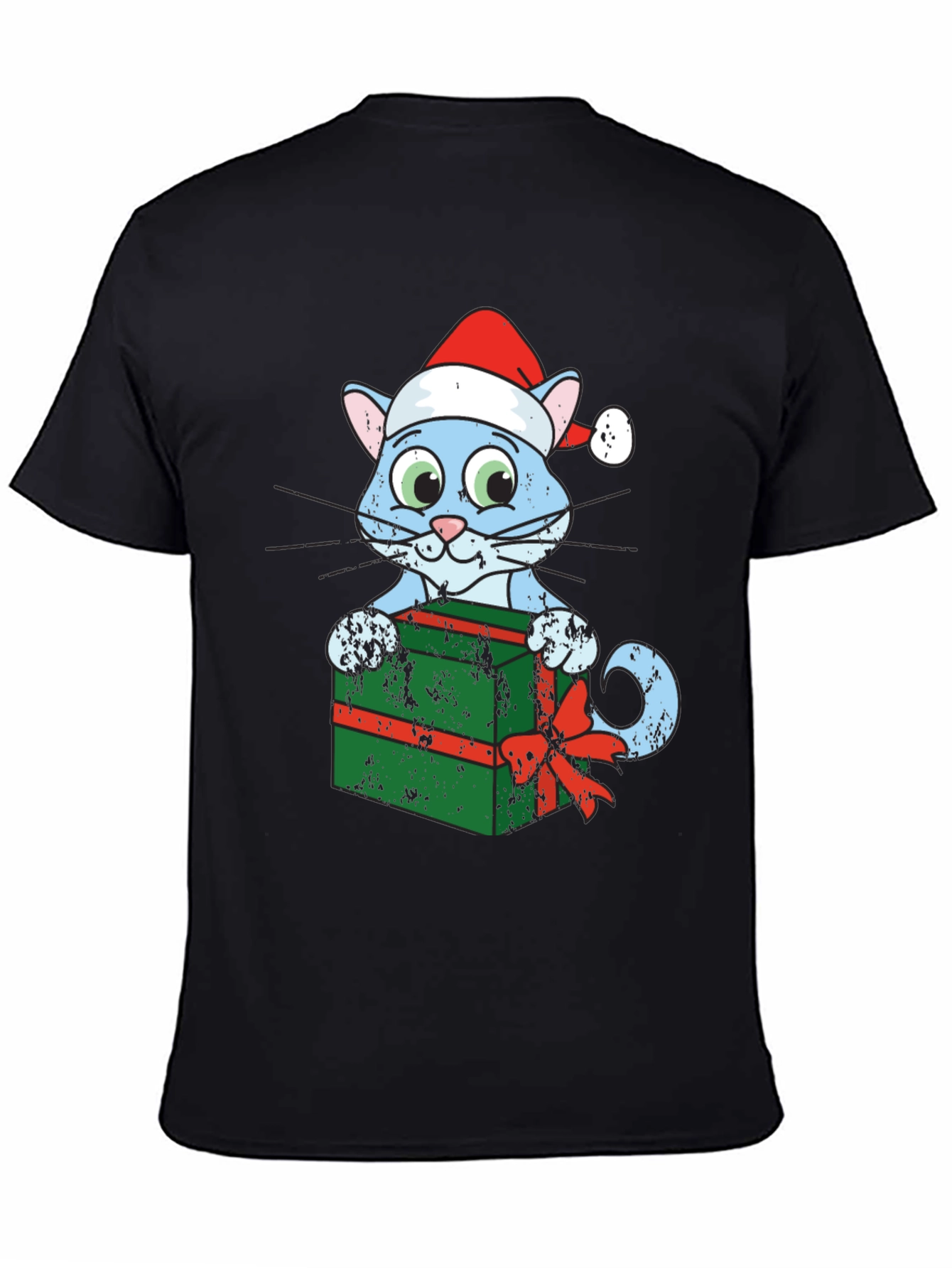 Festive Cat Gift T-Shirt