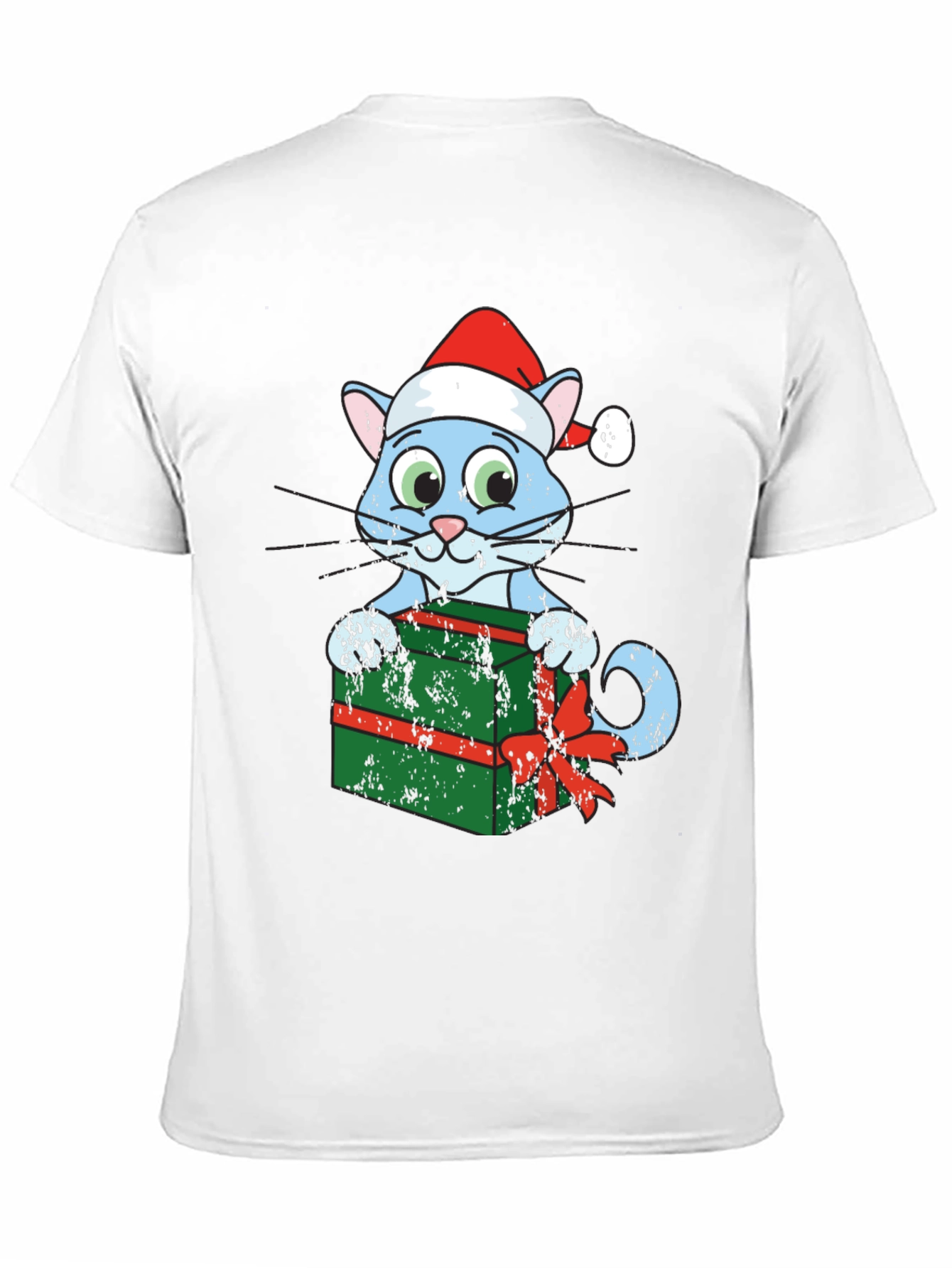 Festive Cat Gift T-Shirt