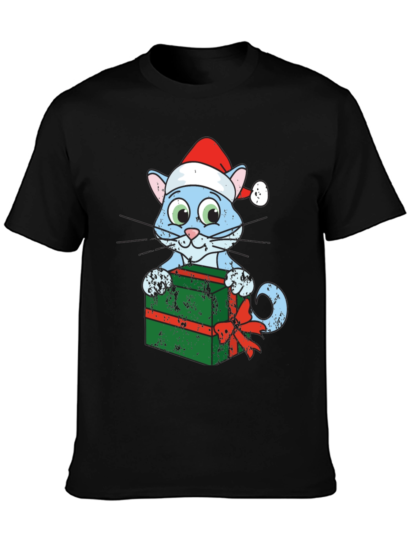Festive Cat Gift T-Shirt