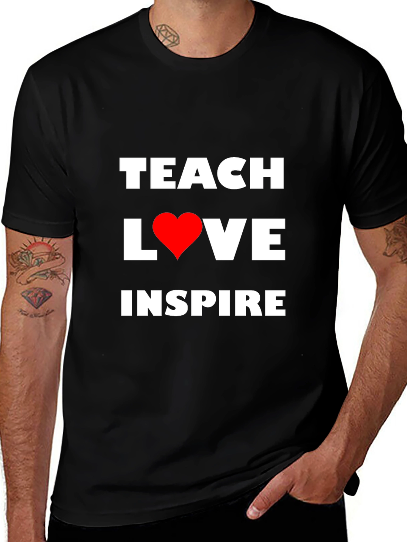 Teach Love Inspire Graphic Tee