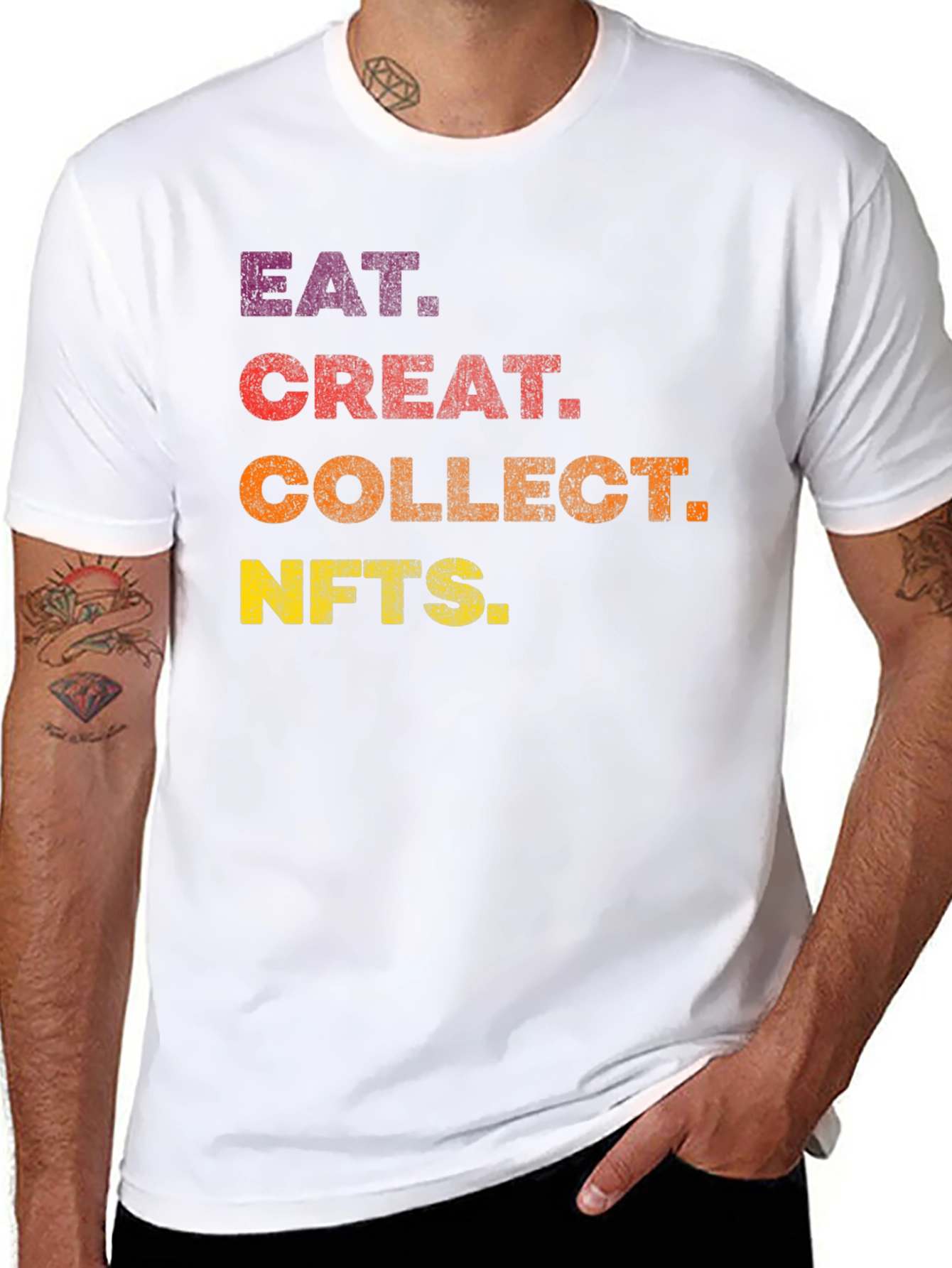Eat Creat Collect NFTs T-Shirt