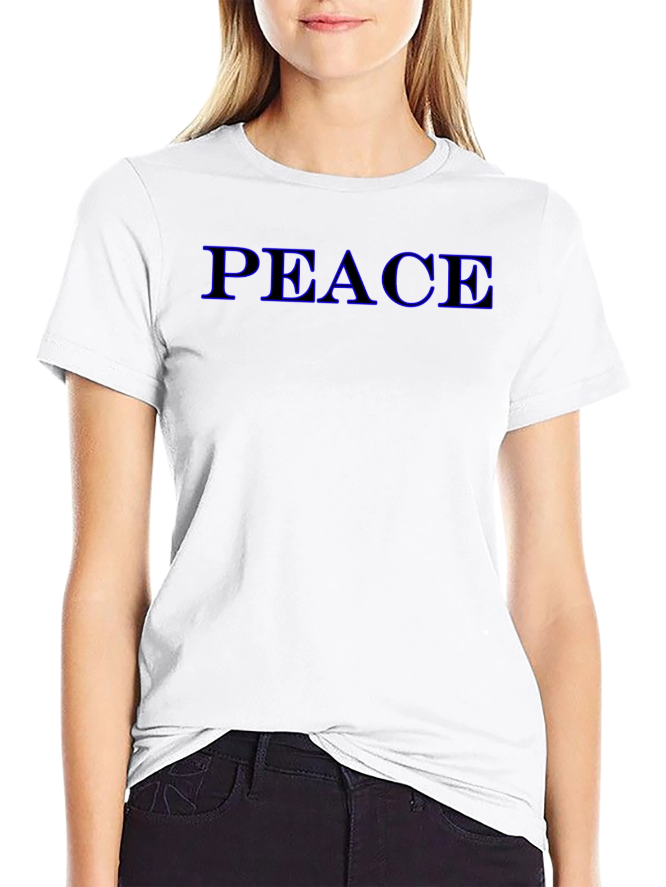 Peace Graphic T-Shirt - Casual Style