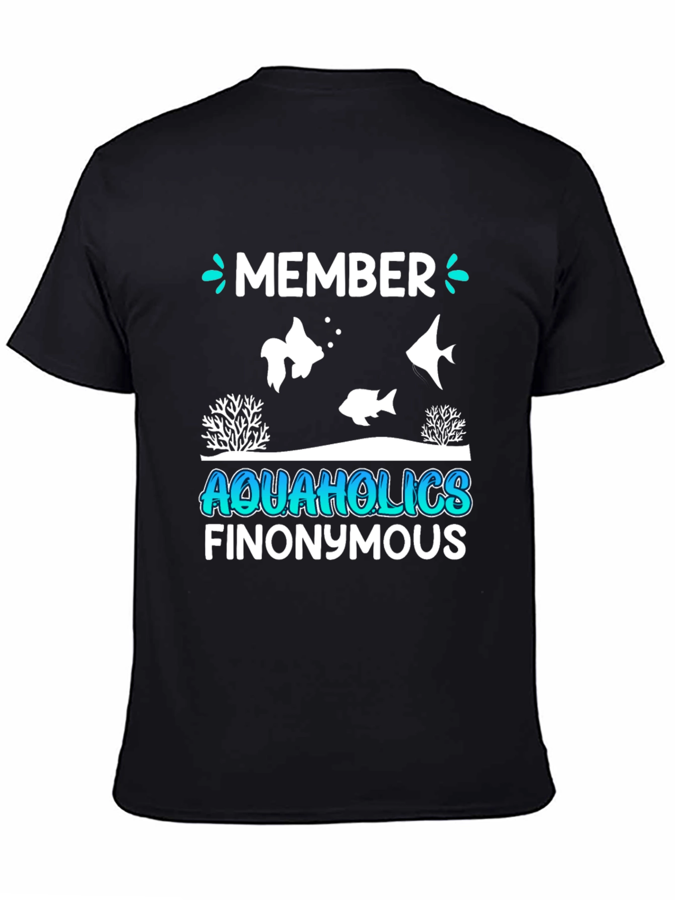 Aquaholics Finonymous Graphic Tee