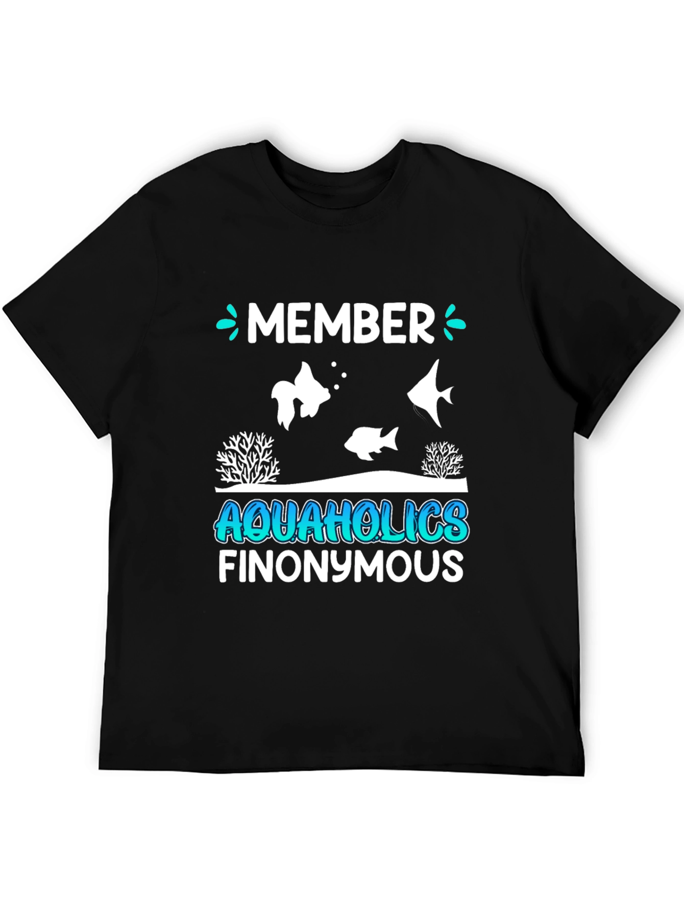 Aquaholics Finonymous Graphic Tee