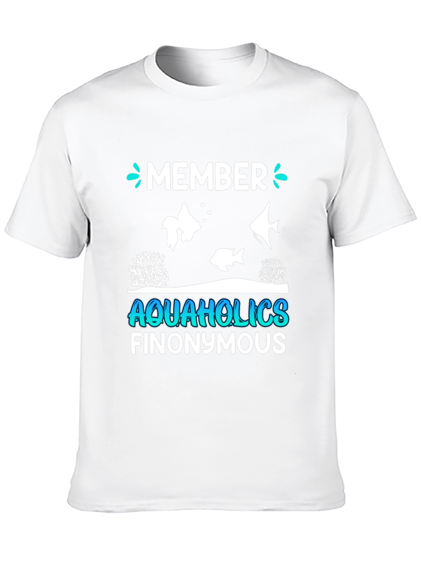 Aquaholics Finonymous Graphic Tee