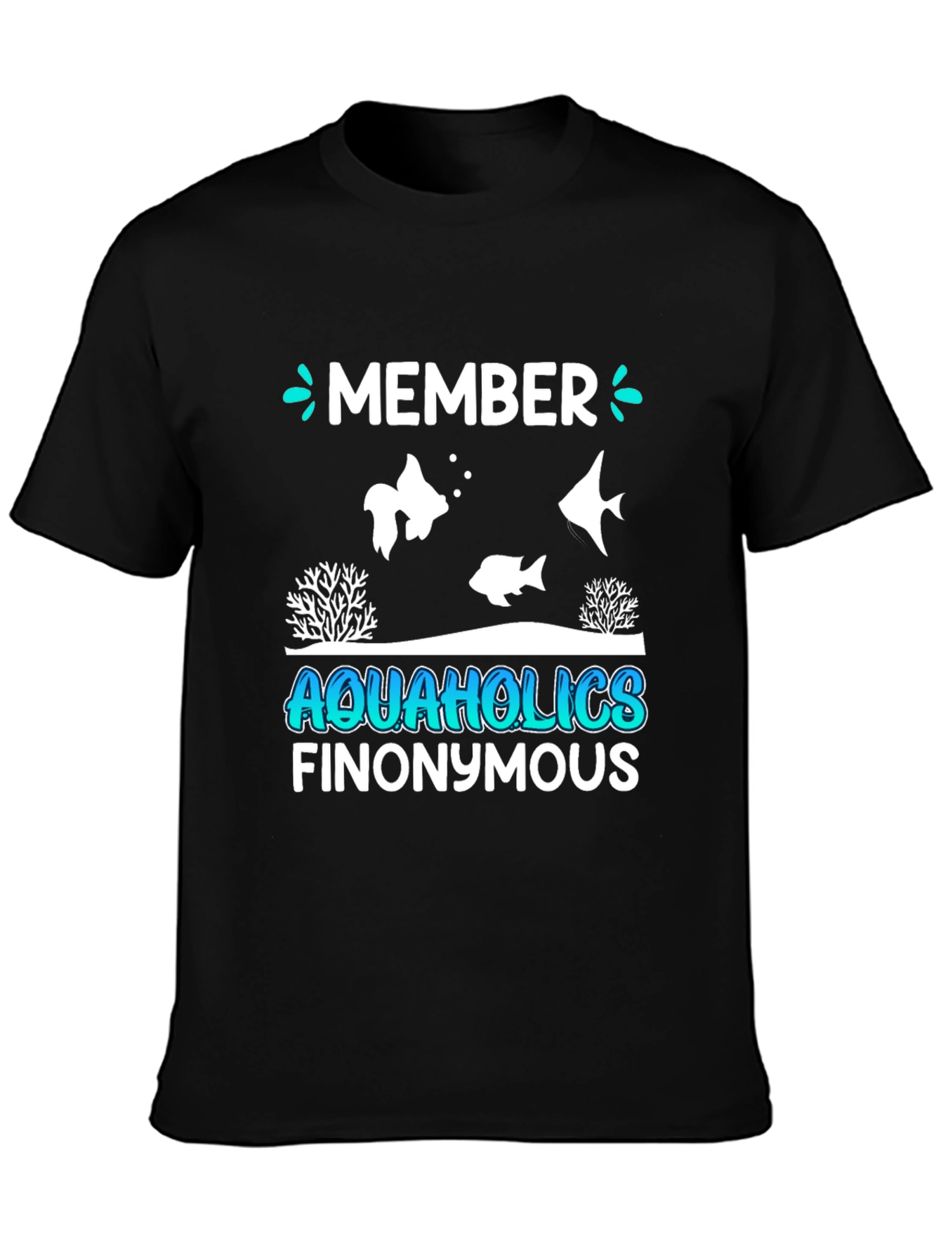 Aquaholics Finonymous Graphic Tee