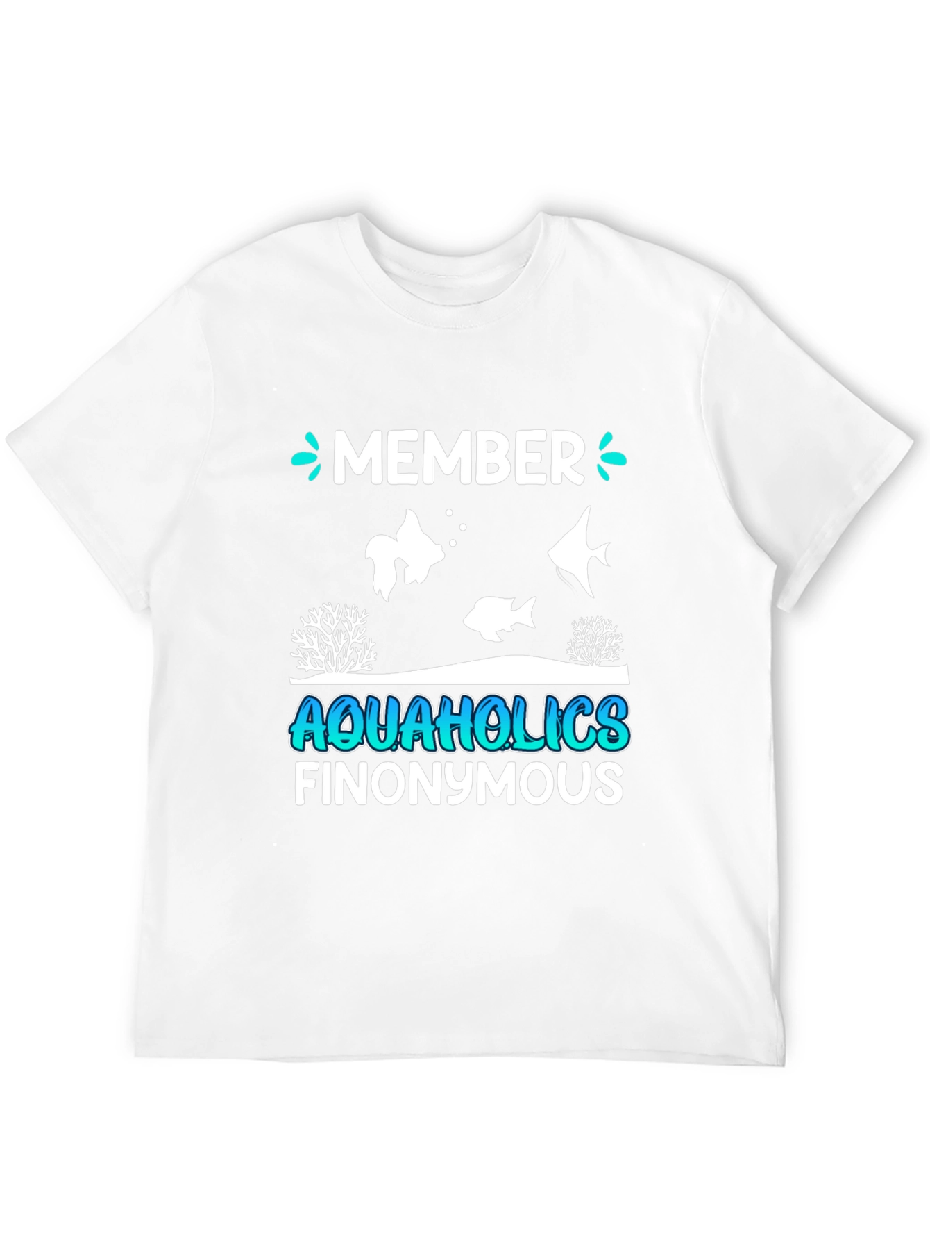 Aquaholics Finonymous Graphic Tee