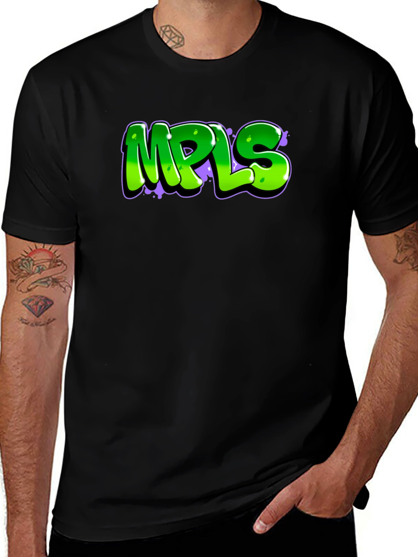 MPLS Graphic Tee - Trendy Streetwear Style