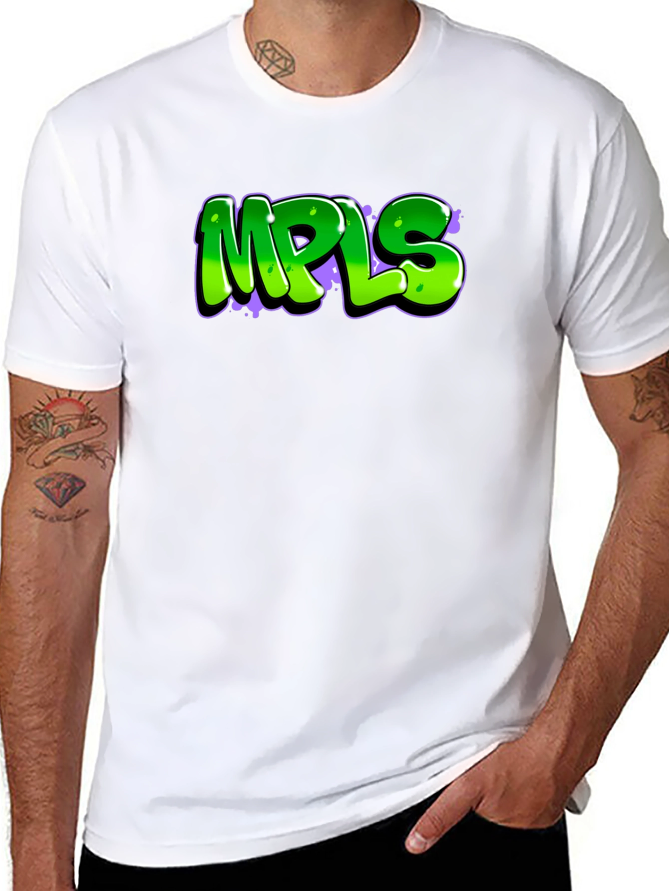 MPLS Graphic Tee - Trendy Streetwear Style