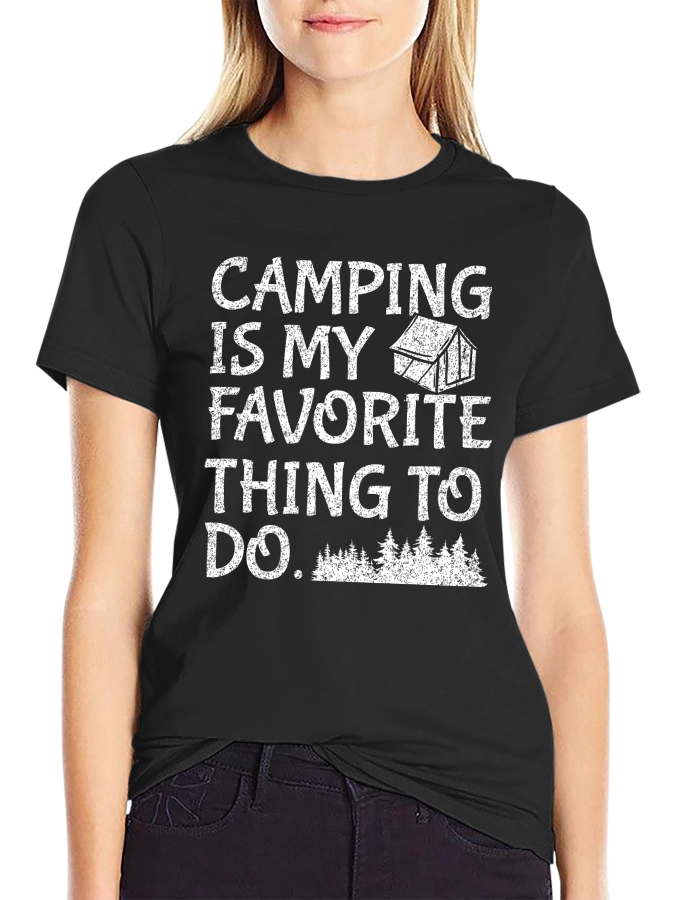 Camping Is My Favorite T-Shirt