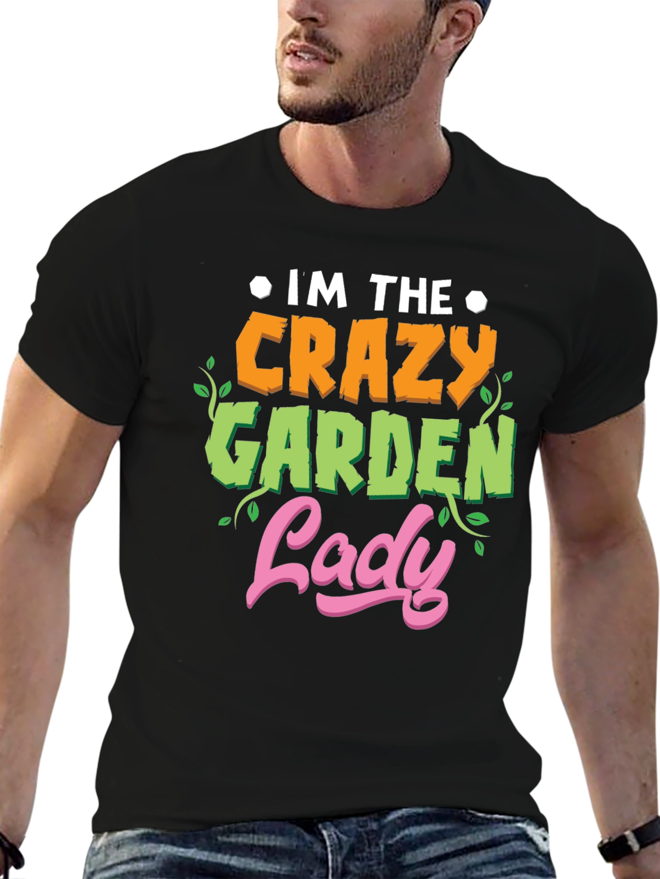 Crazy Garden Lady Graphic Tee