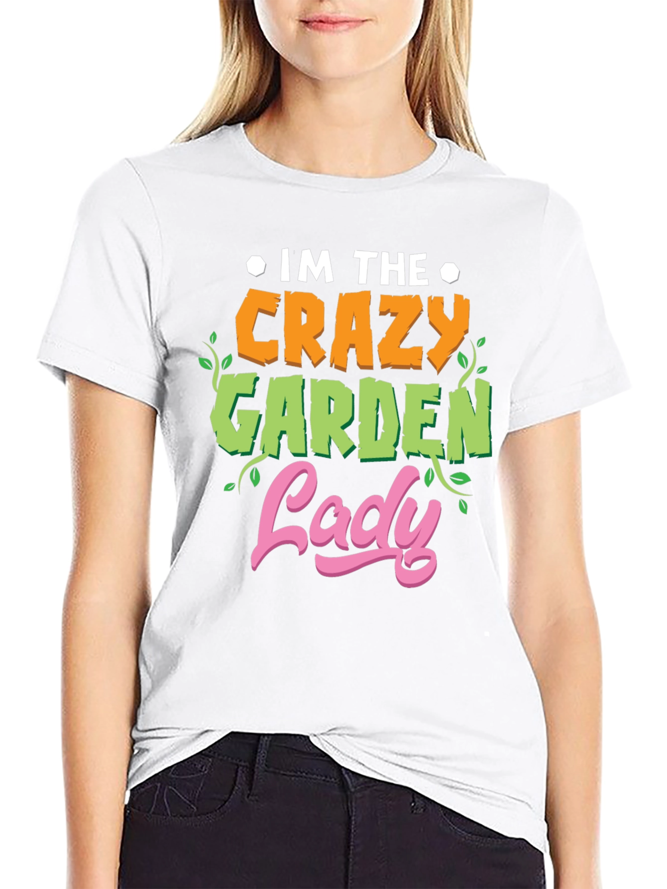 Crazy Garden Lady Graphic Tee